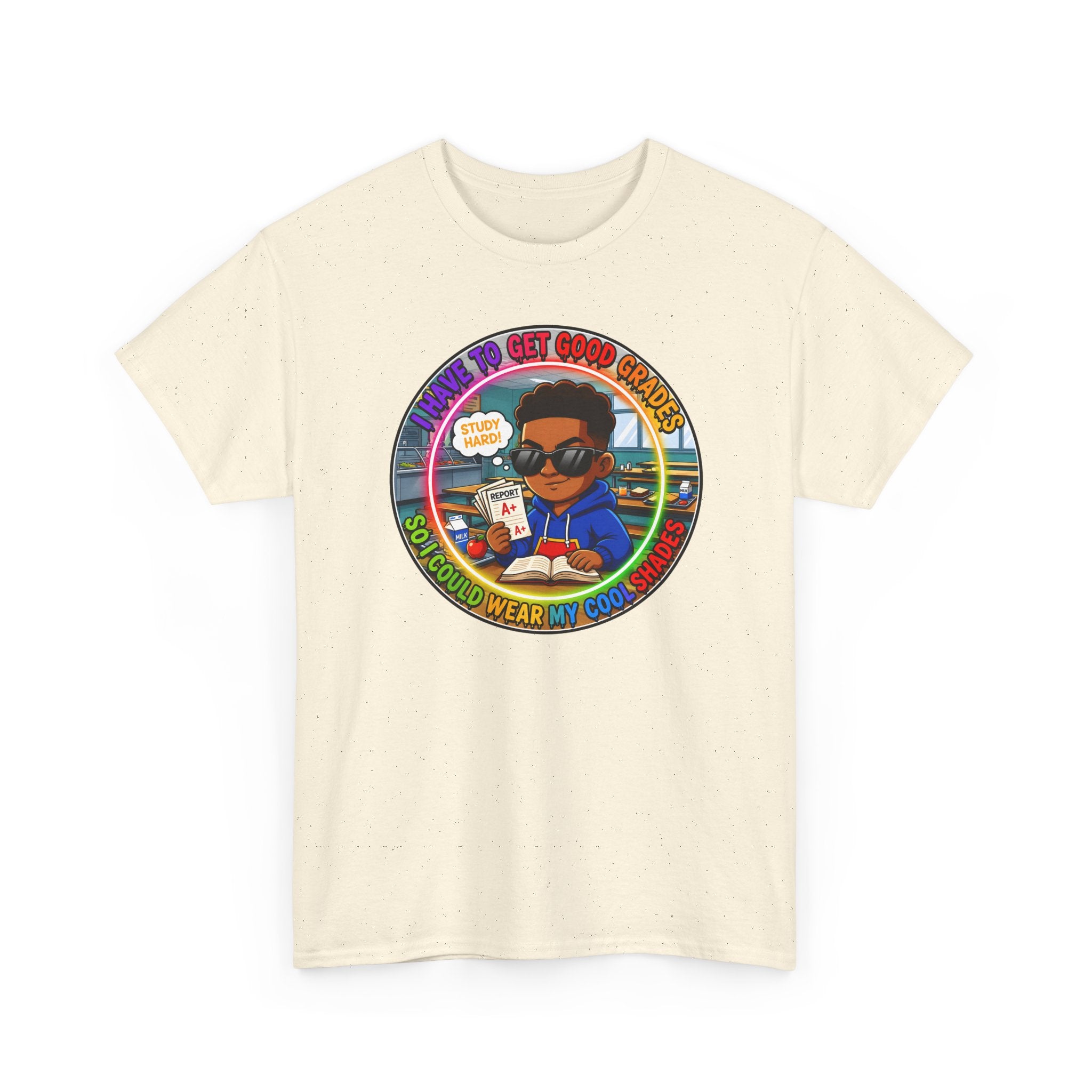 Retro 'I Have To Get Good Grades' Graphic Tee