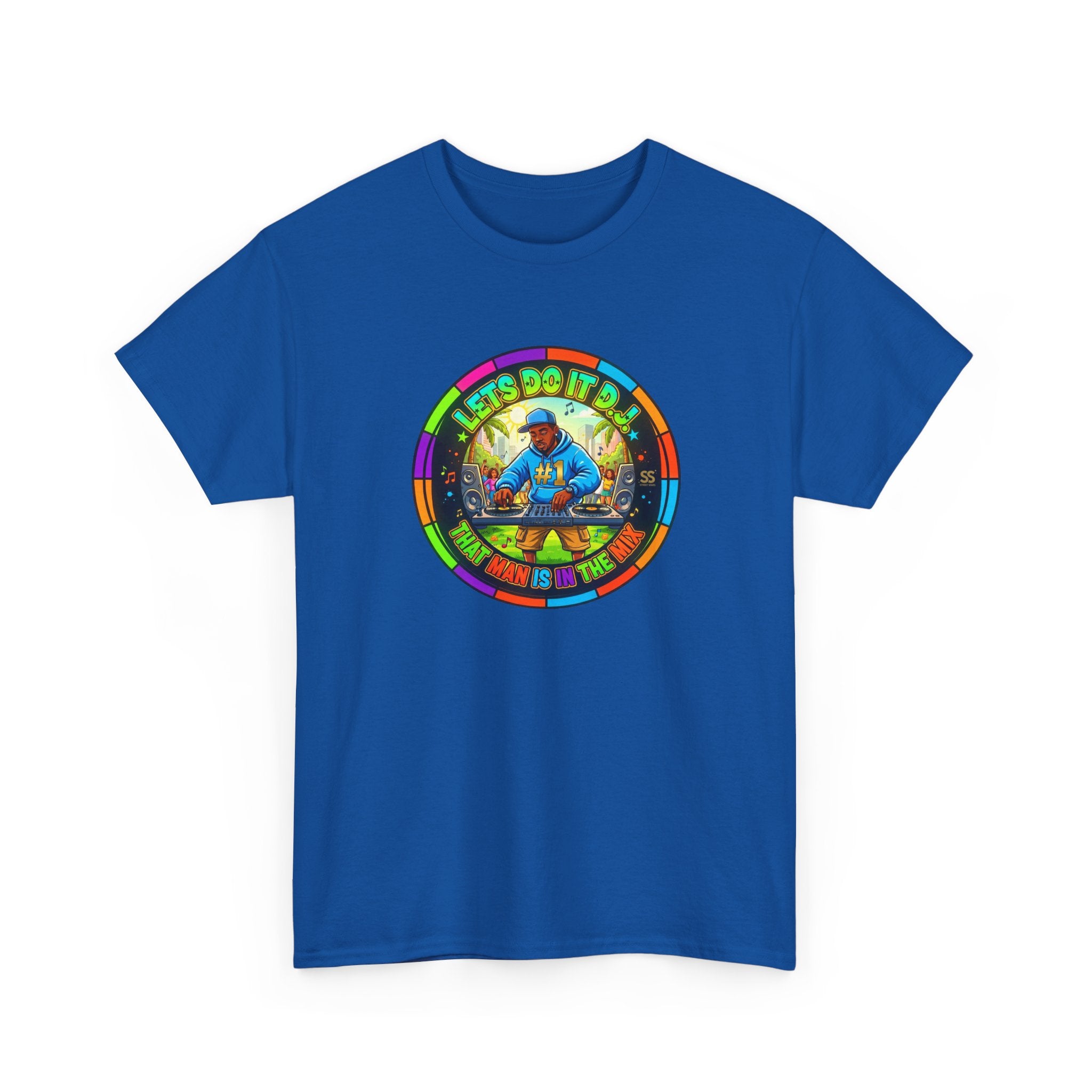 T-Shirt — "Let's Do It Dj!" Retro Camper Road Trip Graphic Tee
