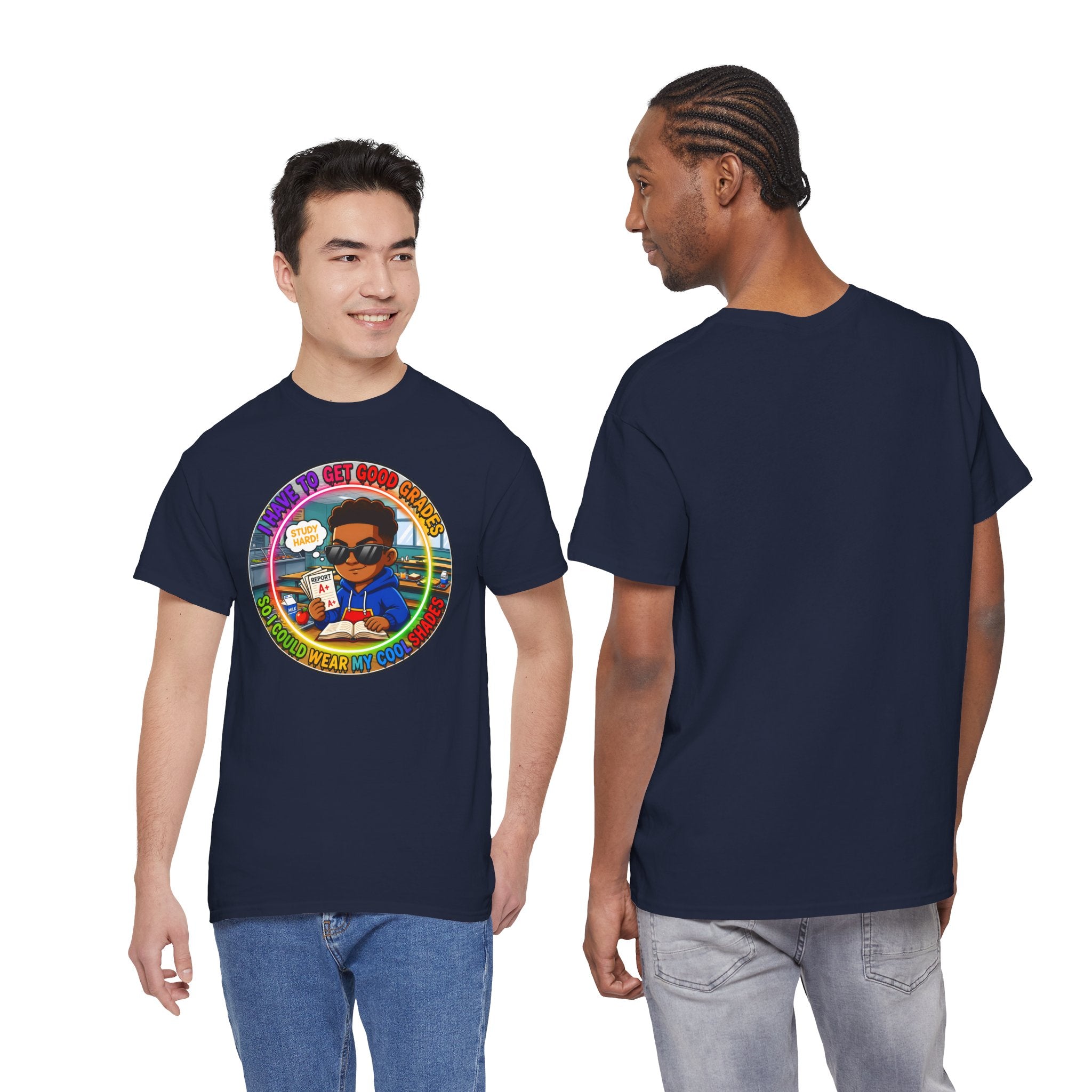 Retro 'I Have To Get Good Grades' Graphic Tee