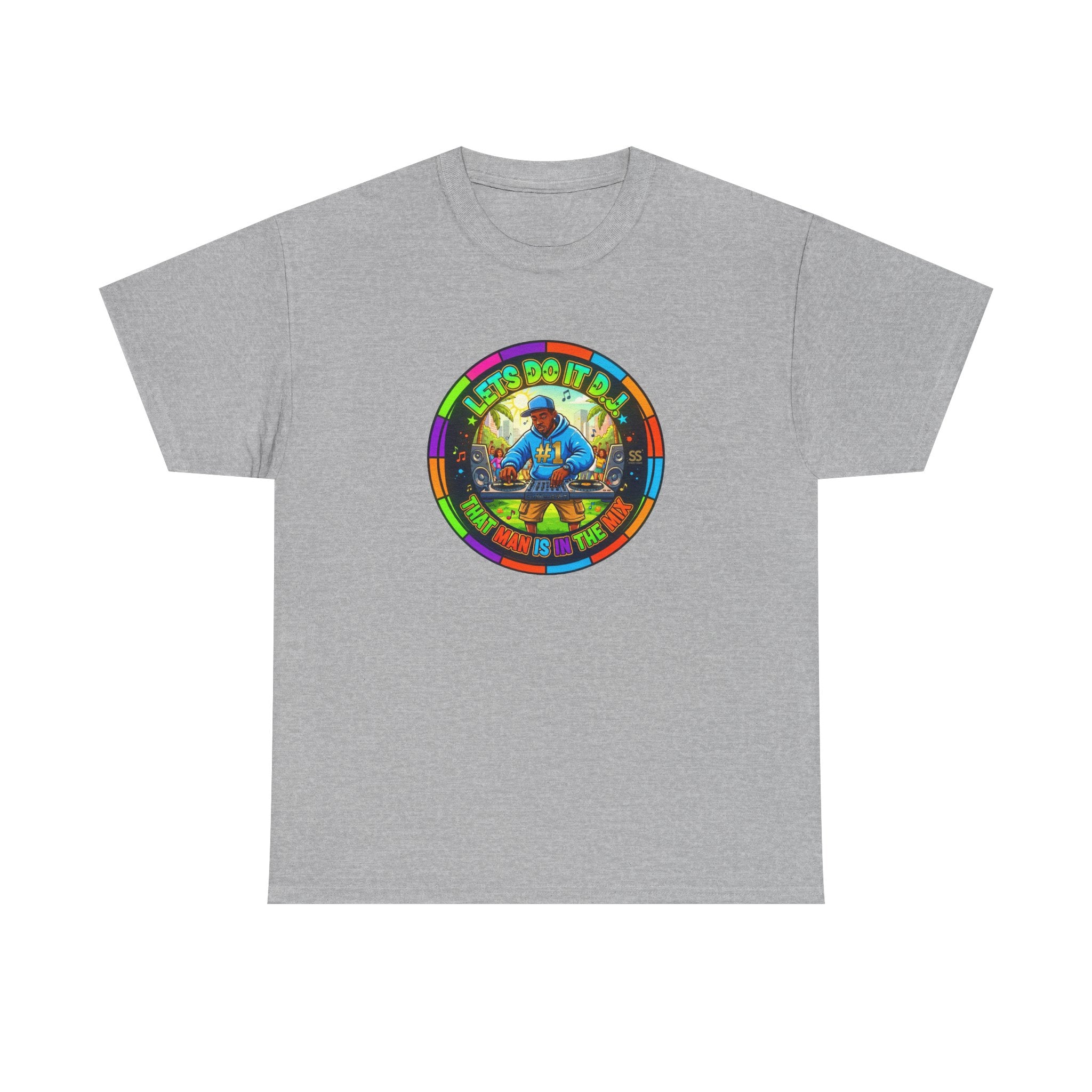 T-Shirt — "Let's Do It Dj!" Retro Camper Road Trip Graphic Tee