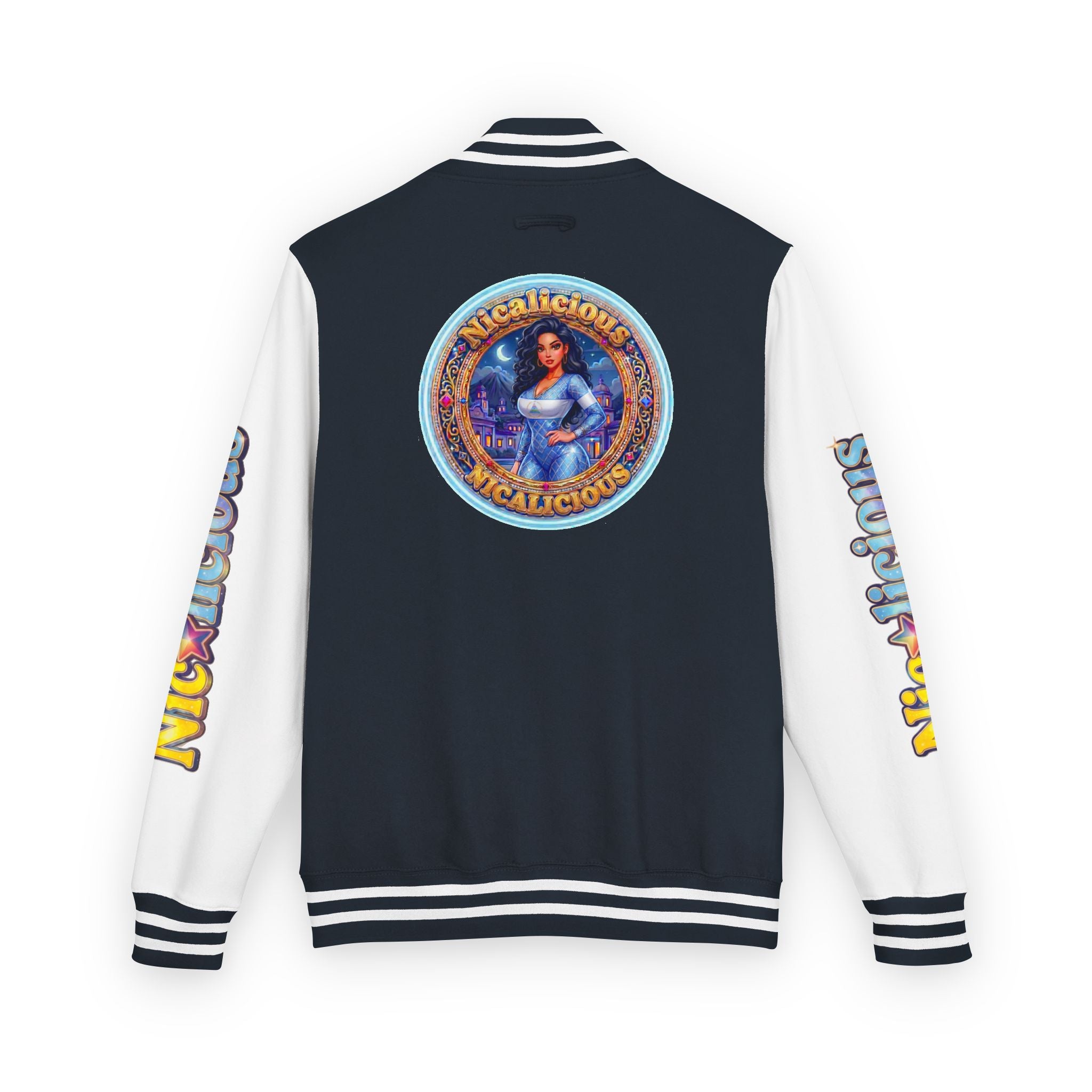 Letterman Jacket — 'Nicalicious' Retro Varsity Jacket