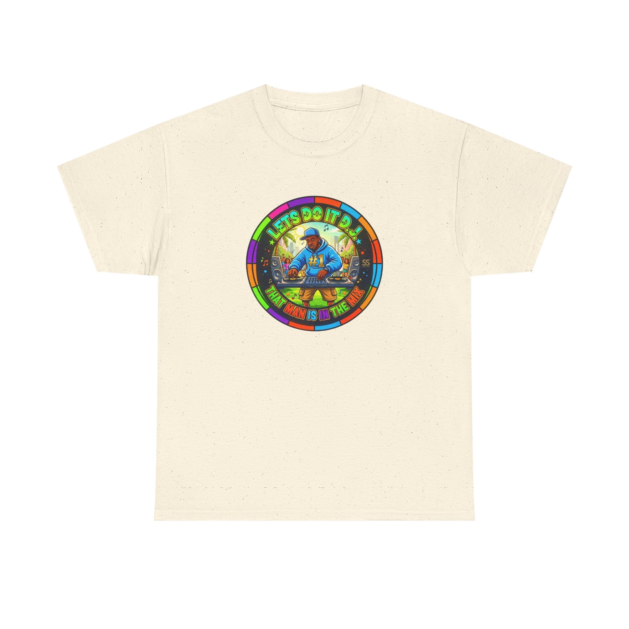 T-Shirt — "Let's Do It Dj!" Retro Camper Road Trip Graphic Tee