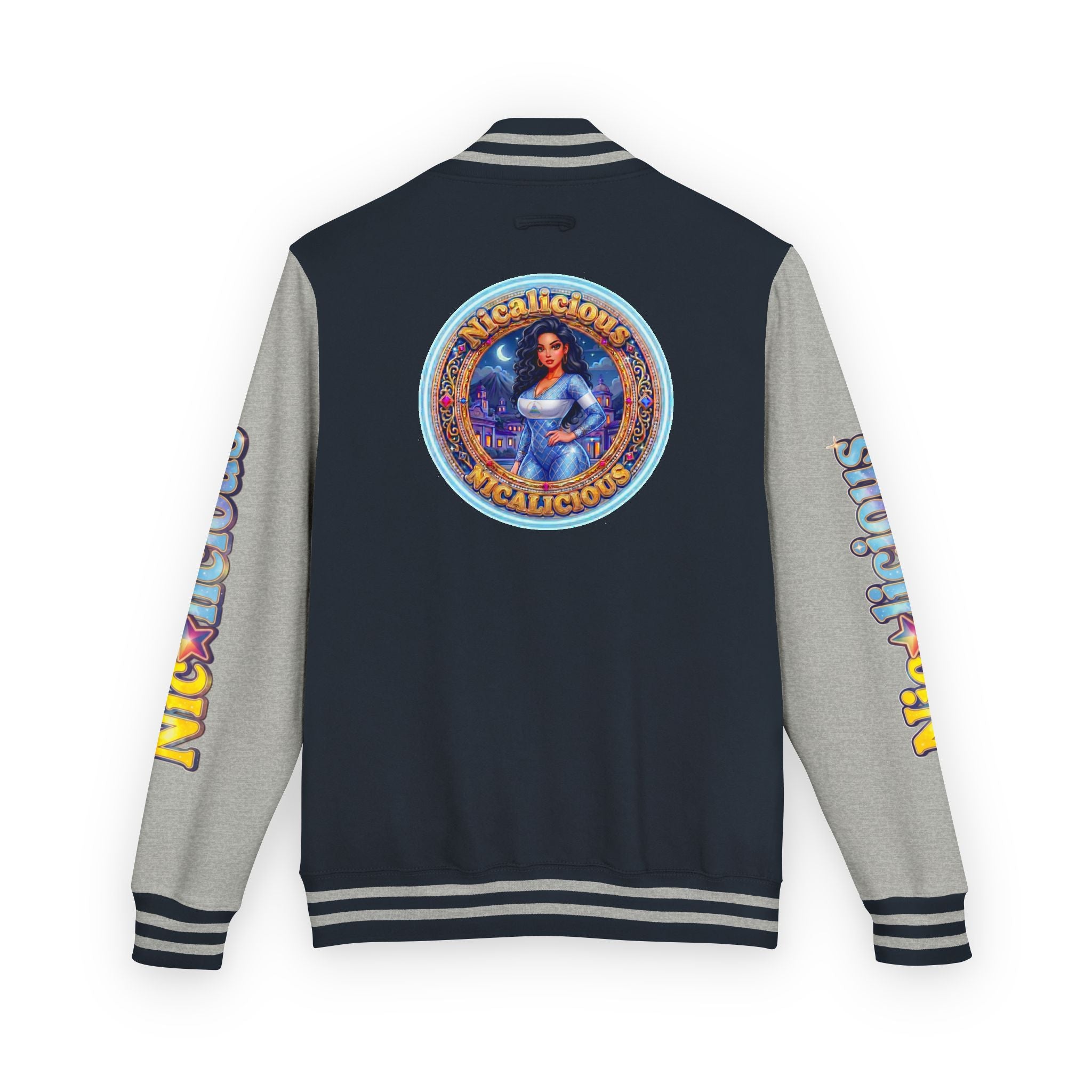 Letterman Jacket — 'Nicalicious' Retro Varsity Jacket