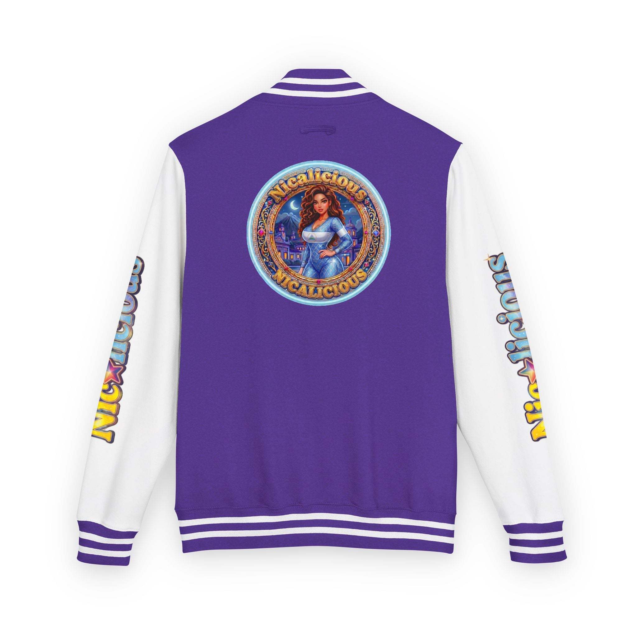 "Nicalicious" Letterman Jacket — Retro Varsity Jacket