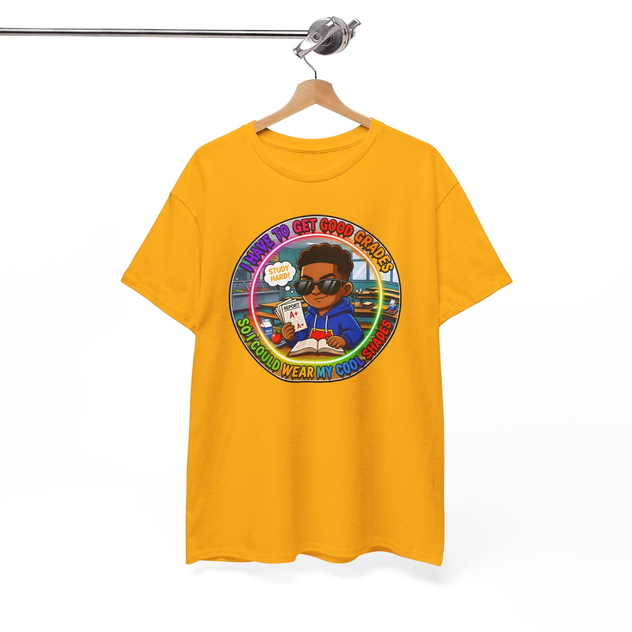 Retro 'I Have To Get Good Grades' Graphic Tee