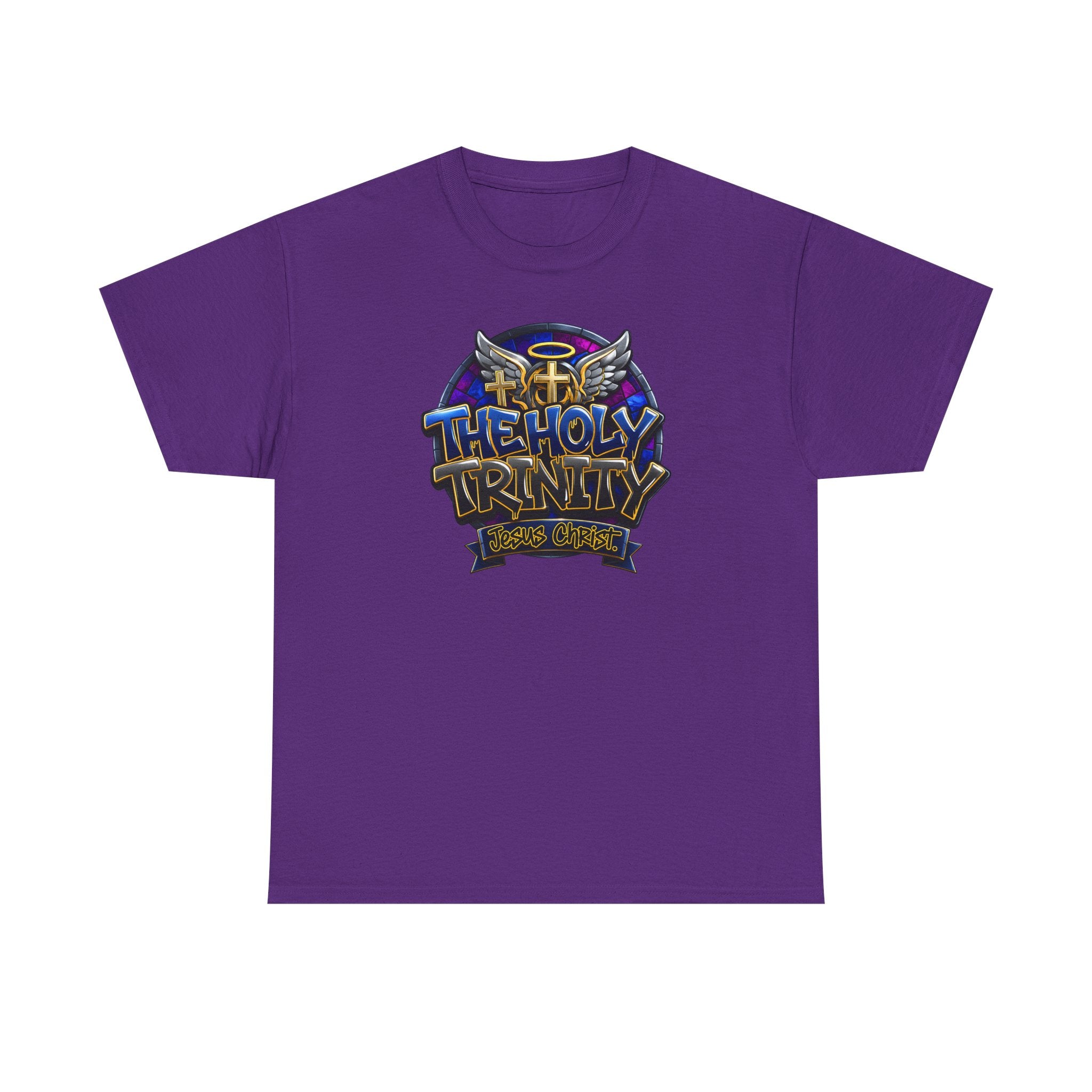 The Holy Trinity Tee — Christian Faith Graphic T-Shirt