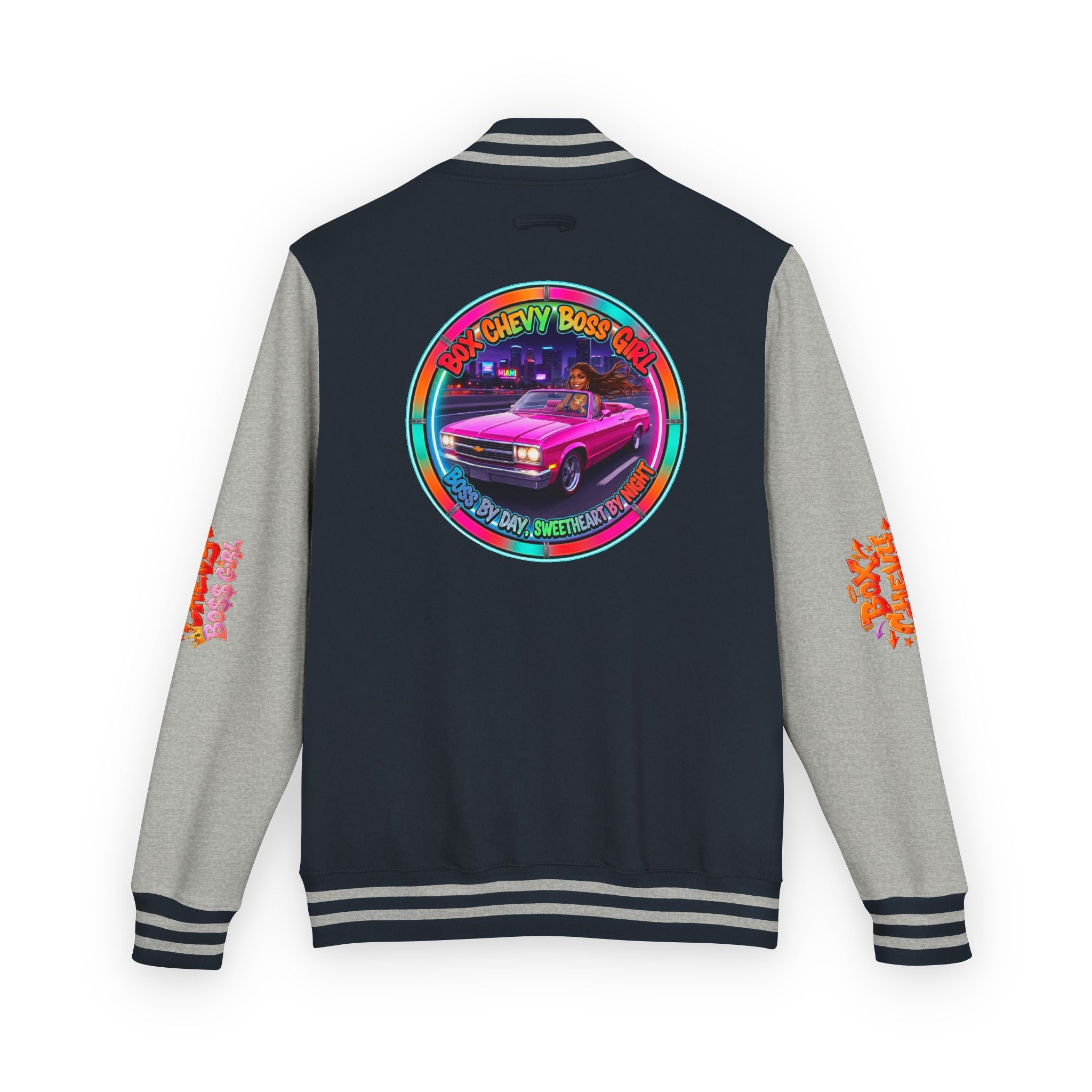 Letterman Jacket "Box Chevy Boss Girl"