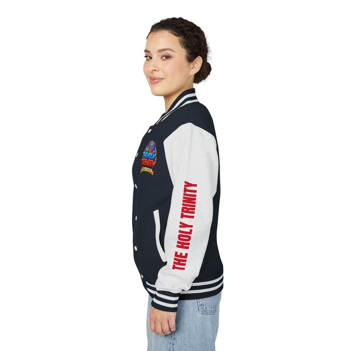 Letterman Jacket — "The Holy Trinity" Christian Varsity Jacket