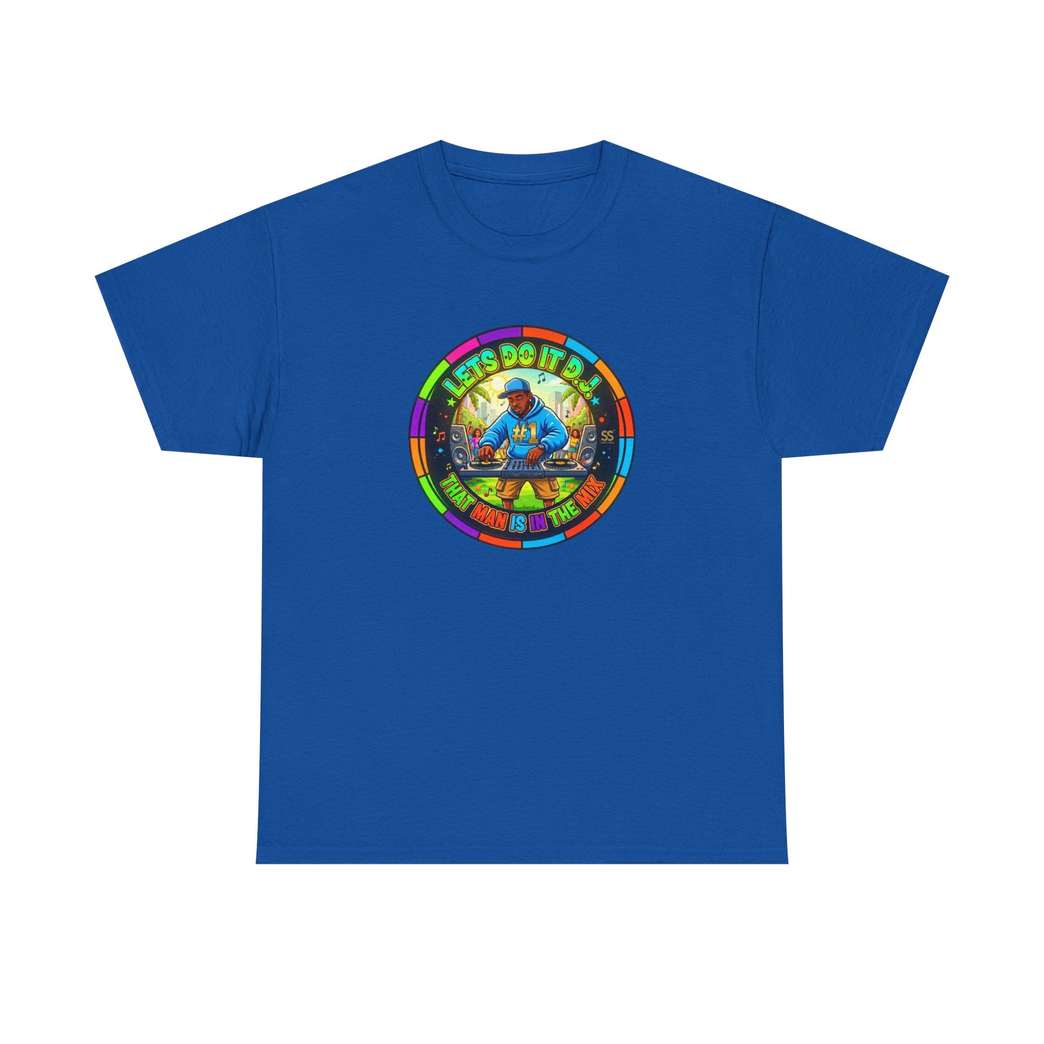 T-Shirt — "Let's Do It Dj!" Retro Camper Road Trip Graphic Tee