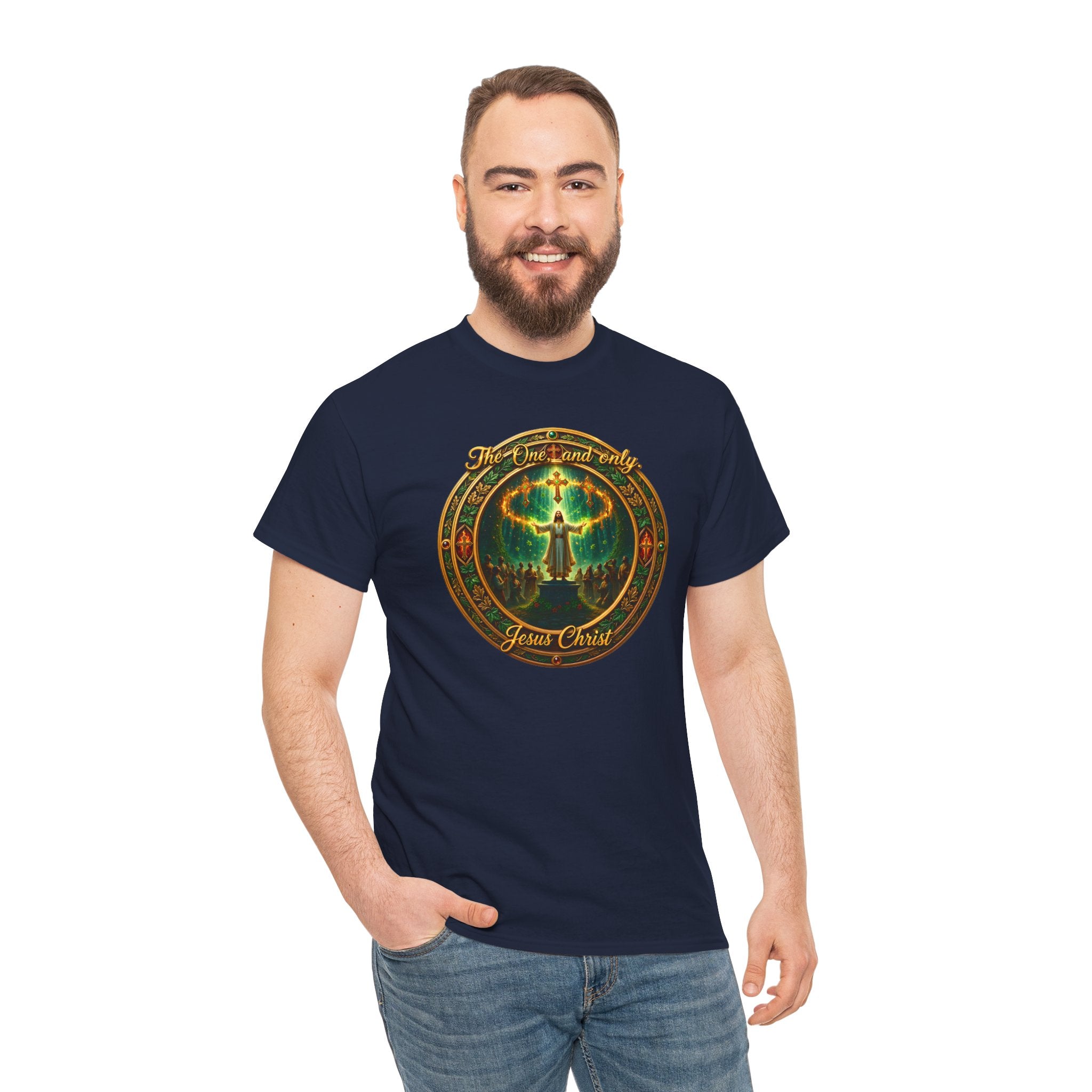 T-Shirt — "The One And Only Jesus Christ ” Spiritual Faith Tee