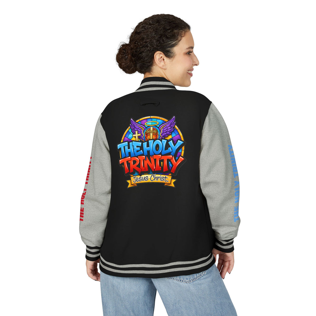 Letterman Jacket — "The Holy Trinity" Christian Varsity Jacket