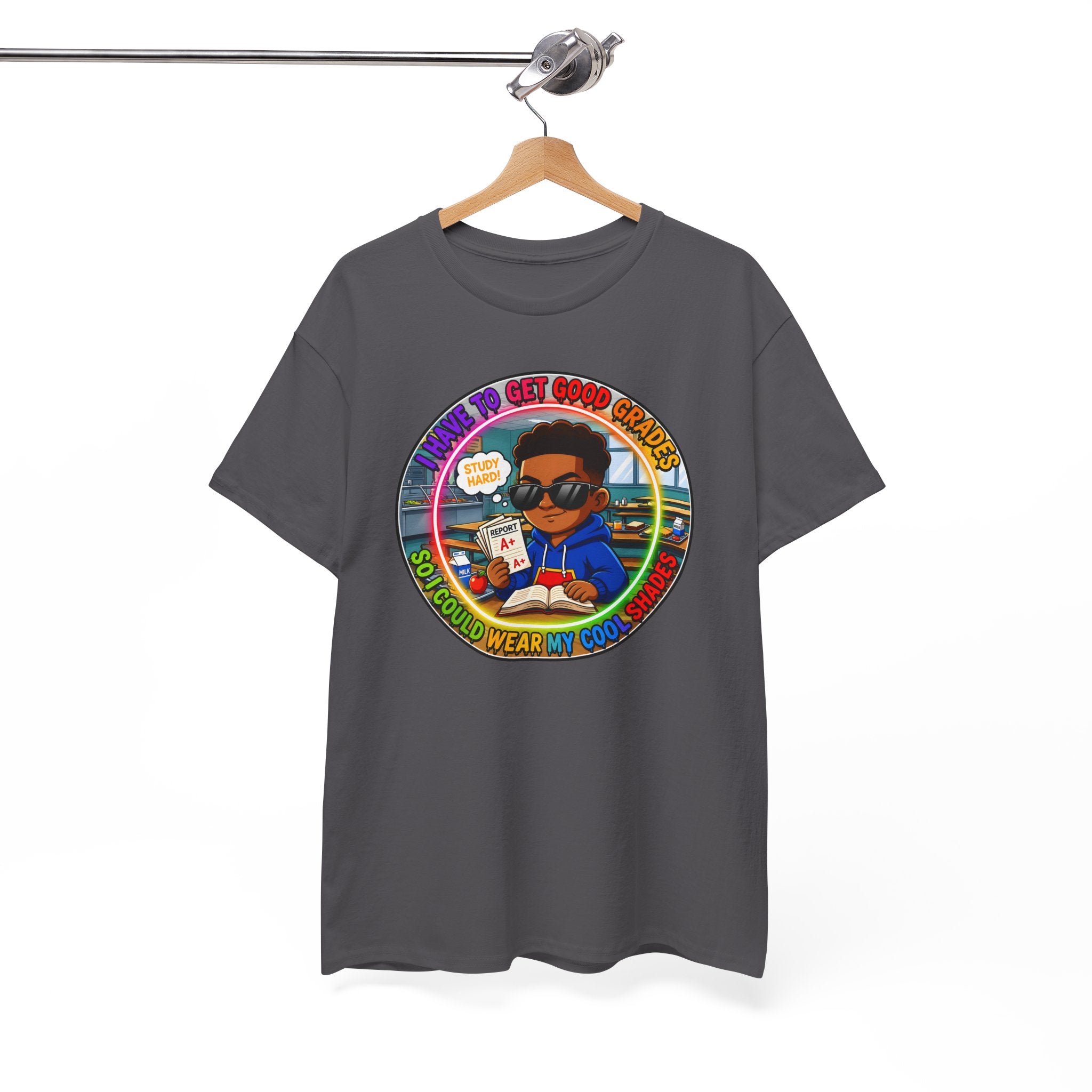Retro 'I Have To Get Good Grades' Graphic Tee