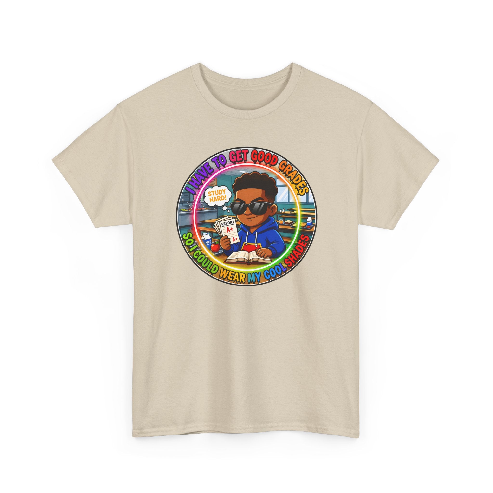 Retro 'I Have To Get Good Grades' Graphic Tee