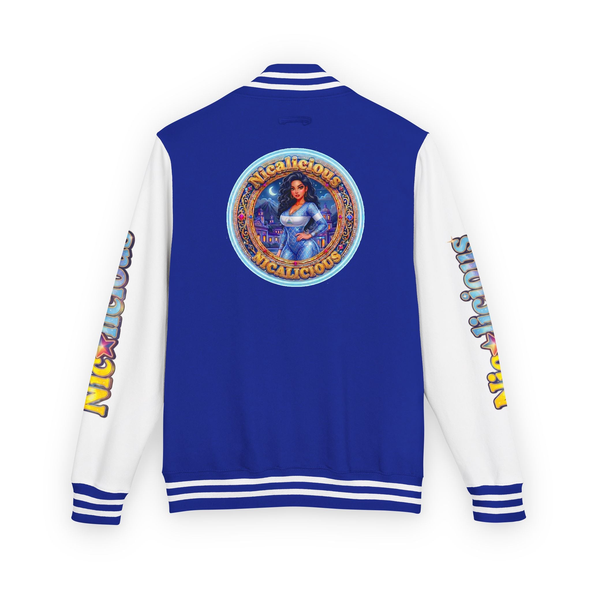 Letterman Jacket — 'Nicalicious' Retro Varsity Jacket