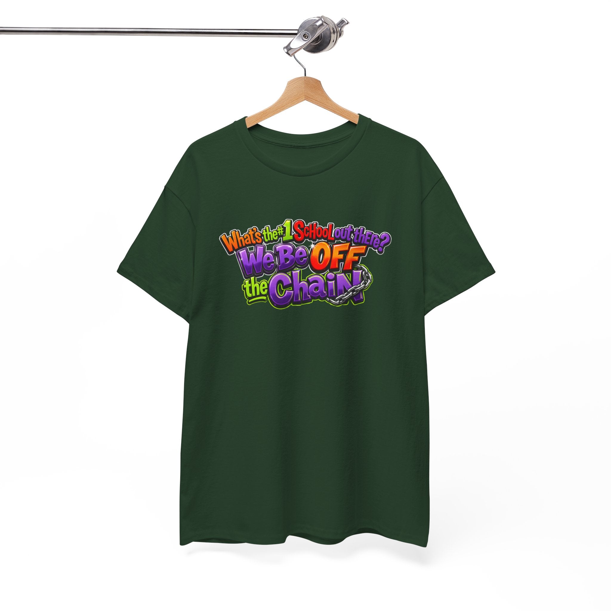 "What's The #1 School Out There" T-Shirt — Funny Retro School Quote Tee