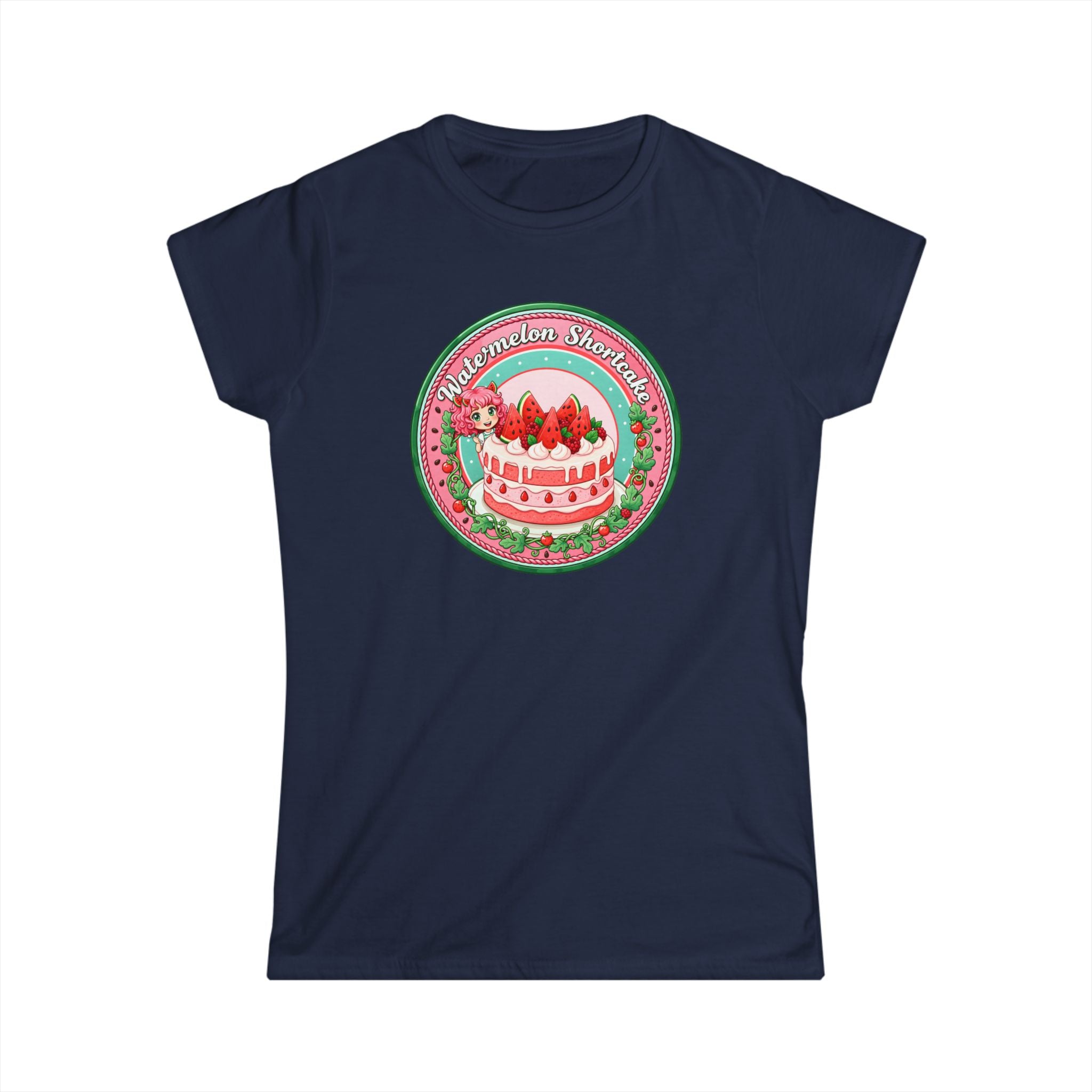 "Watermelon Shortcake" Vintage Badge T-Shirt