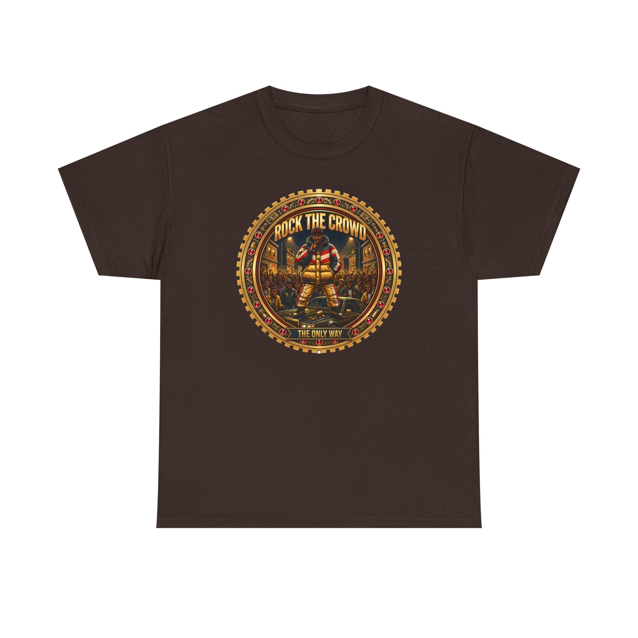 "Rock the Crowd" Tee — Vintage Concert Graphic Shirt