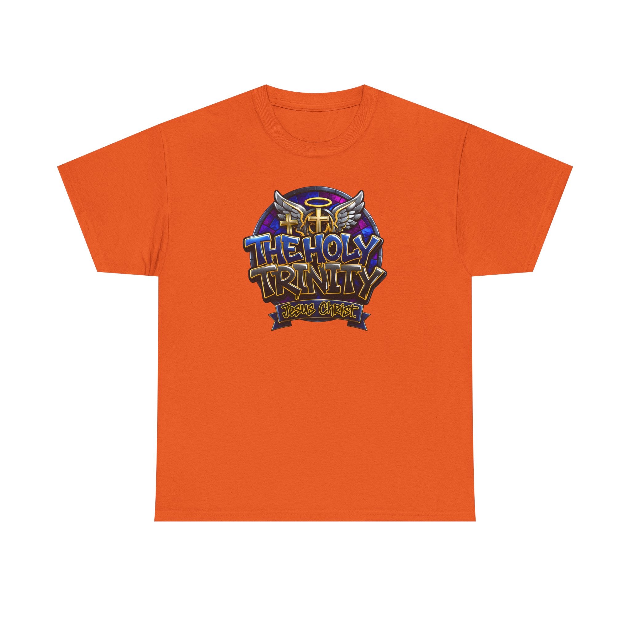The Holy Trinity Tee — Christian Faith Graphic T-Shirt