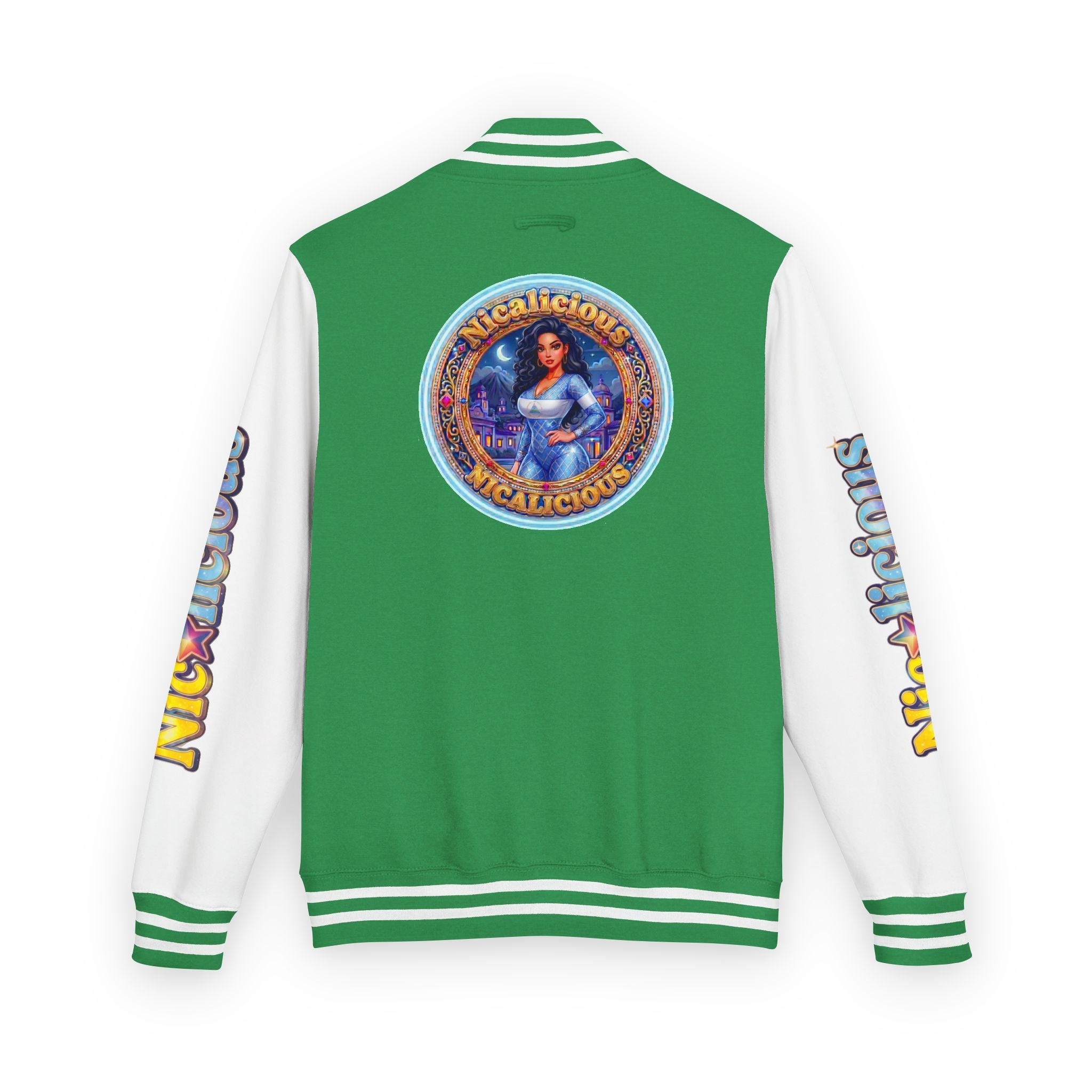Letterman Jacket — 'Nicalicious' Retro Varsity Jacket