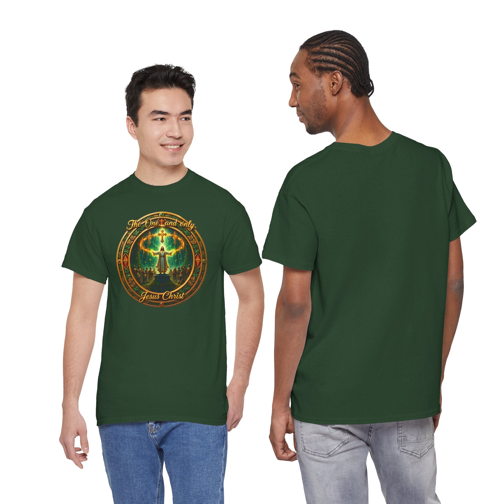T-Shirt — "The One And Only Jesus Christ ” Spiritual Faith Tee