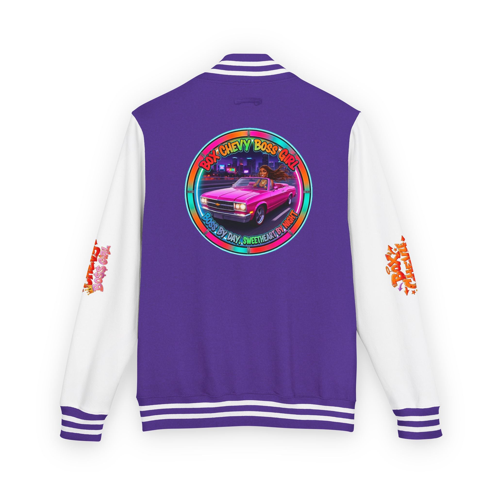 Letterman Jacket "Box Chevy Boss Girl"