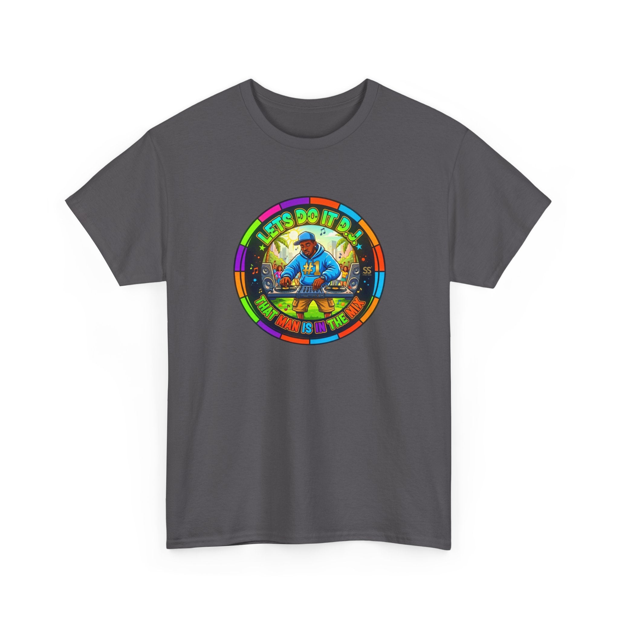 T-Shirt — "Let's Do It Dj!" Retro Camper Road Trip Graphic Tee