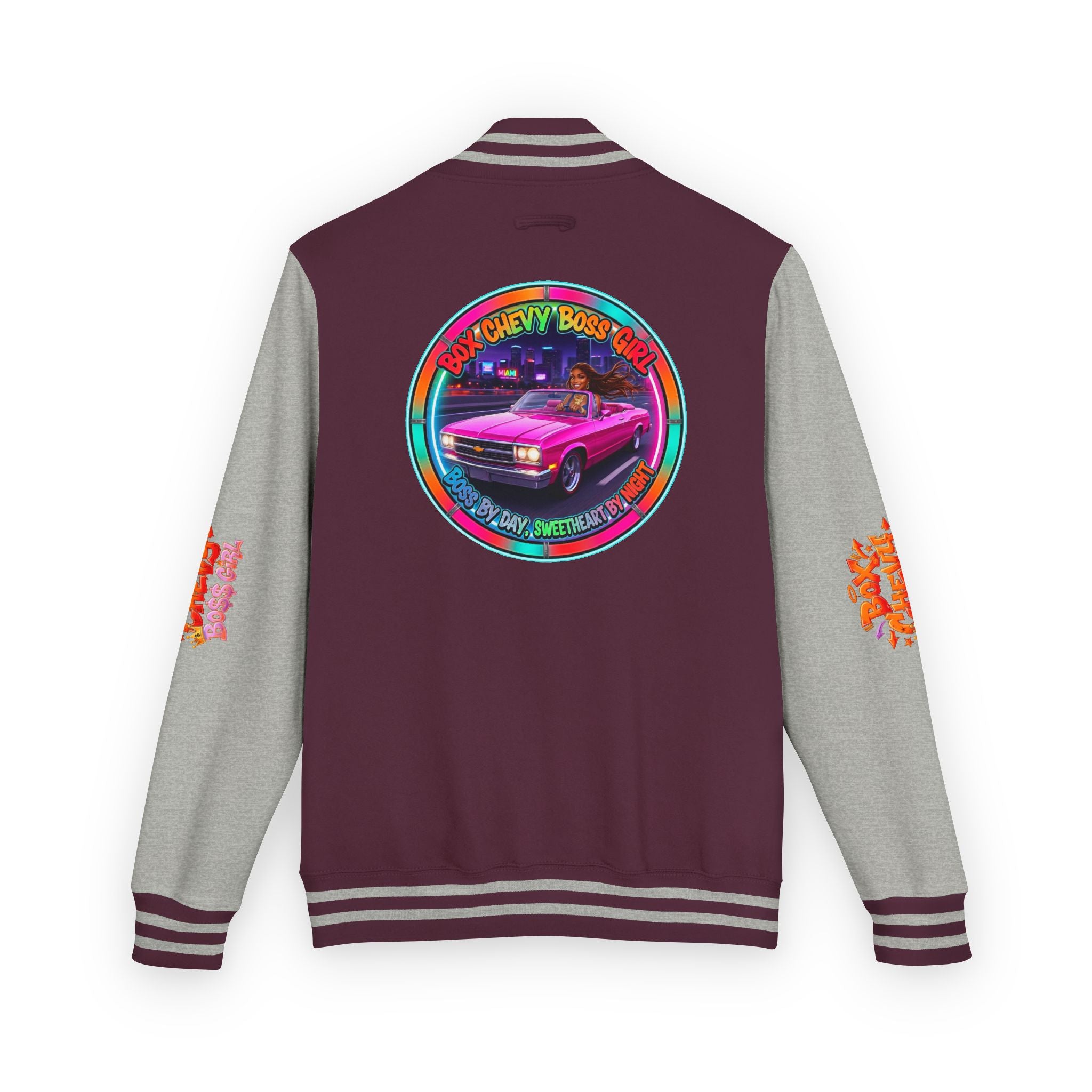 Letterman Jacket "Box Chevy Boss Girl"