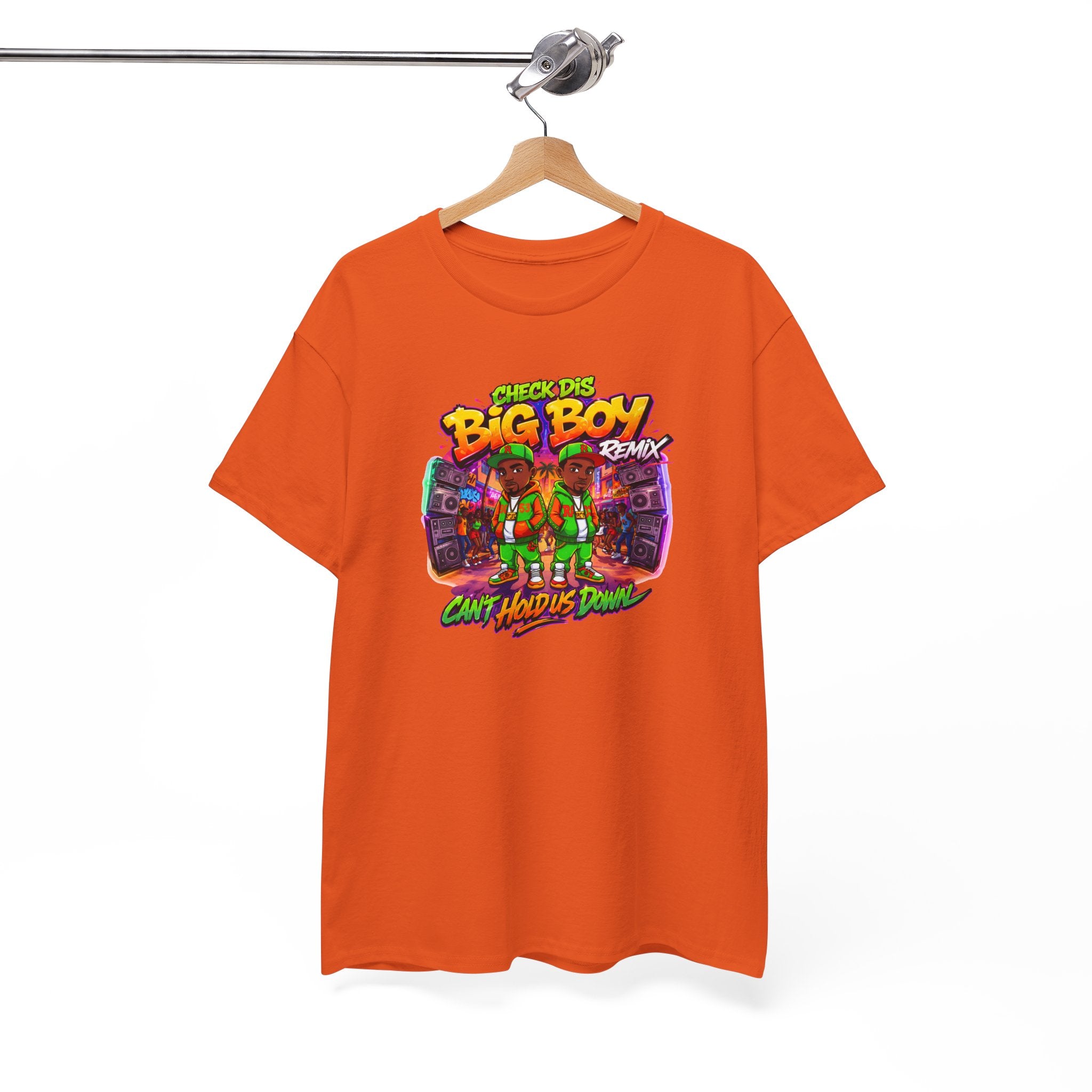T-Shirt — " Check Dis Big Boy Remix" Retro Arcade Graphic Tee