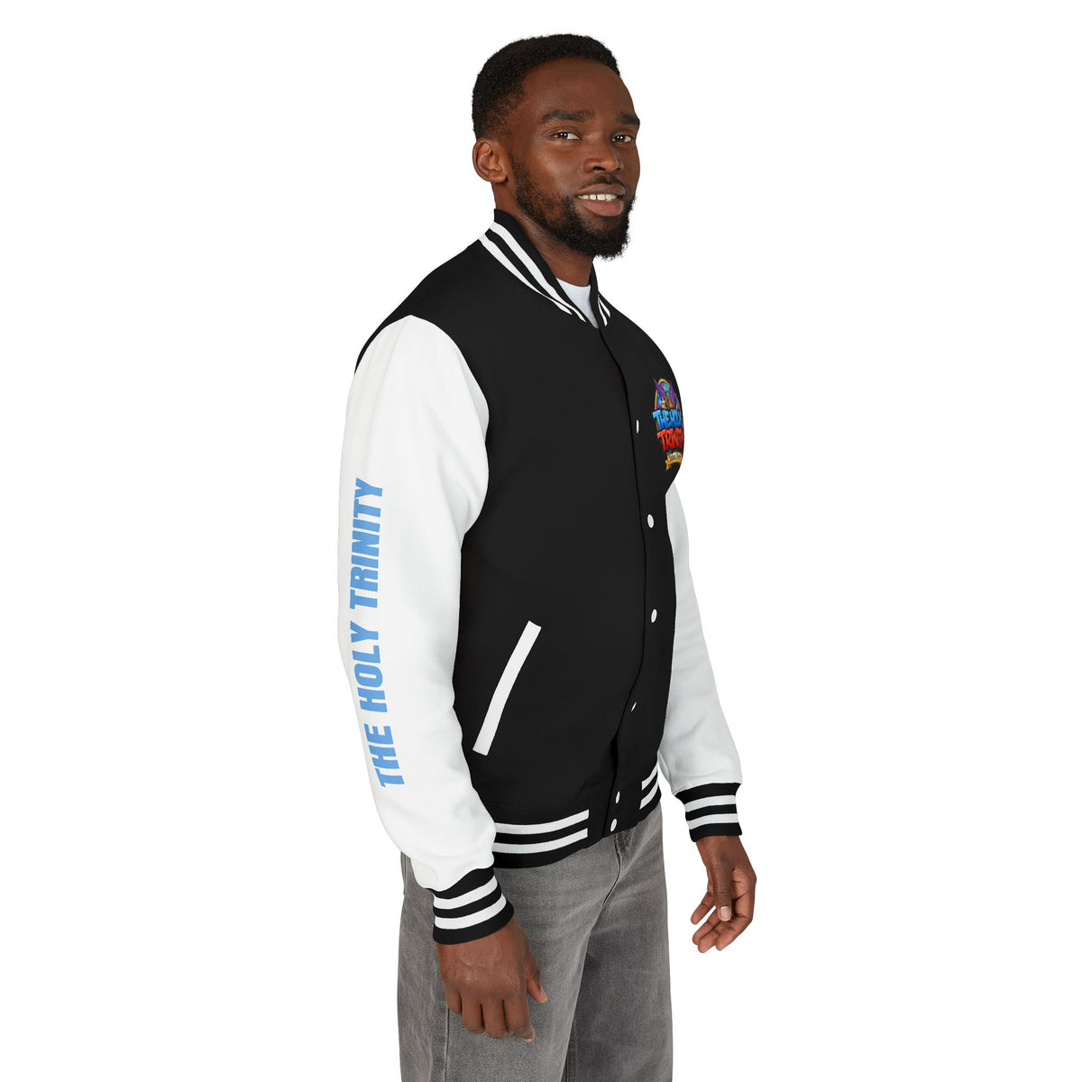 Letterman Jacket — "The Holy Trinity" Christian Varsity Jacket