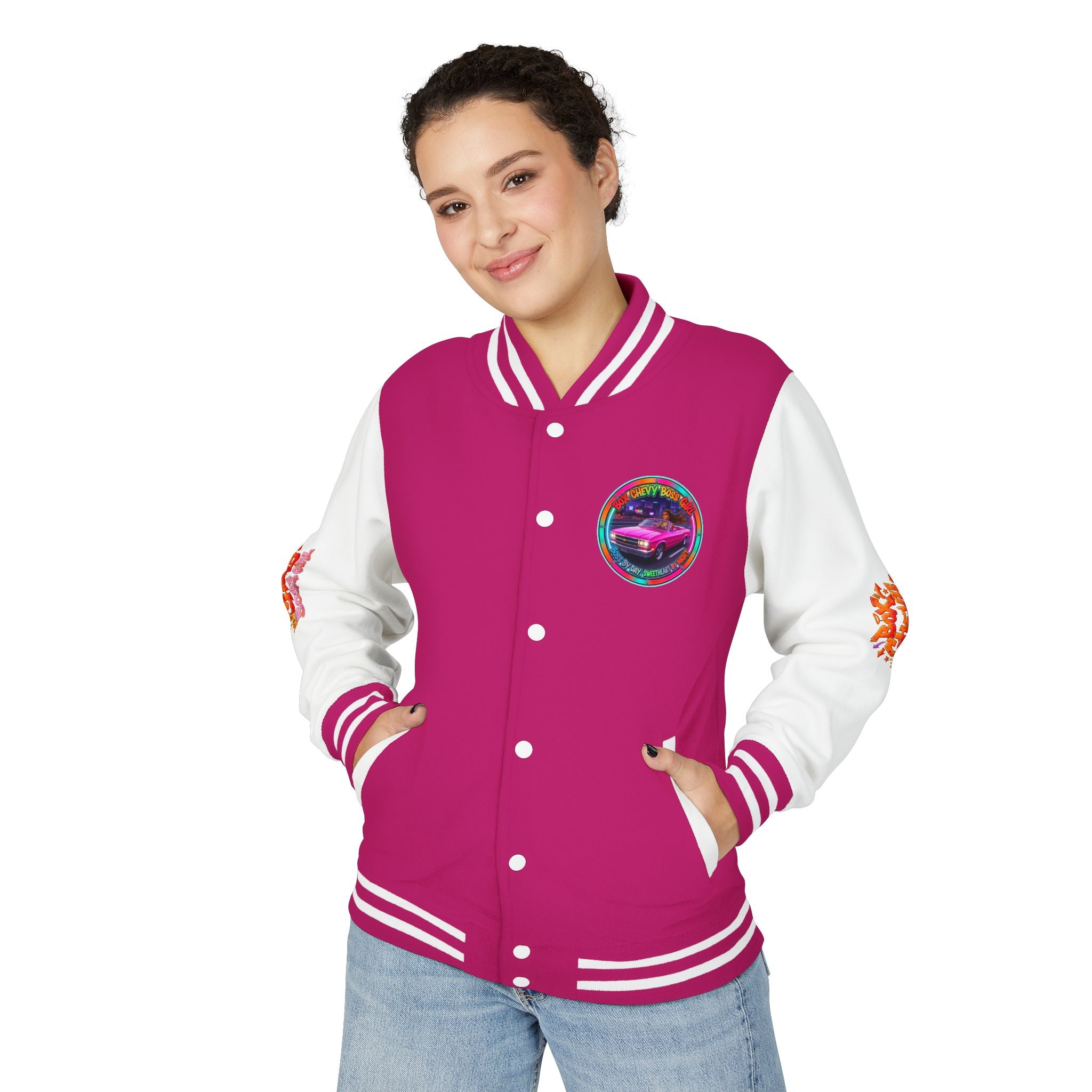 Letterman Jacket "Box Chevy Boss Girl"
