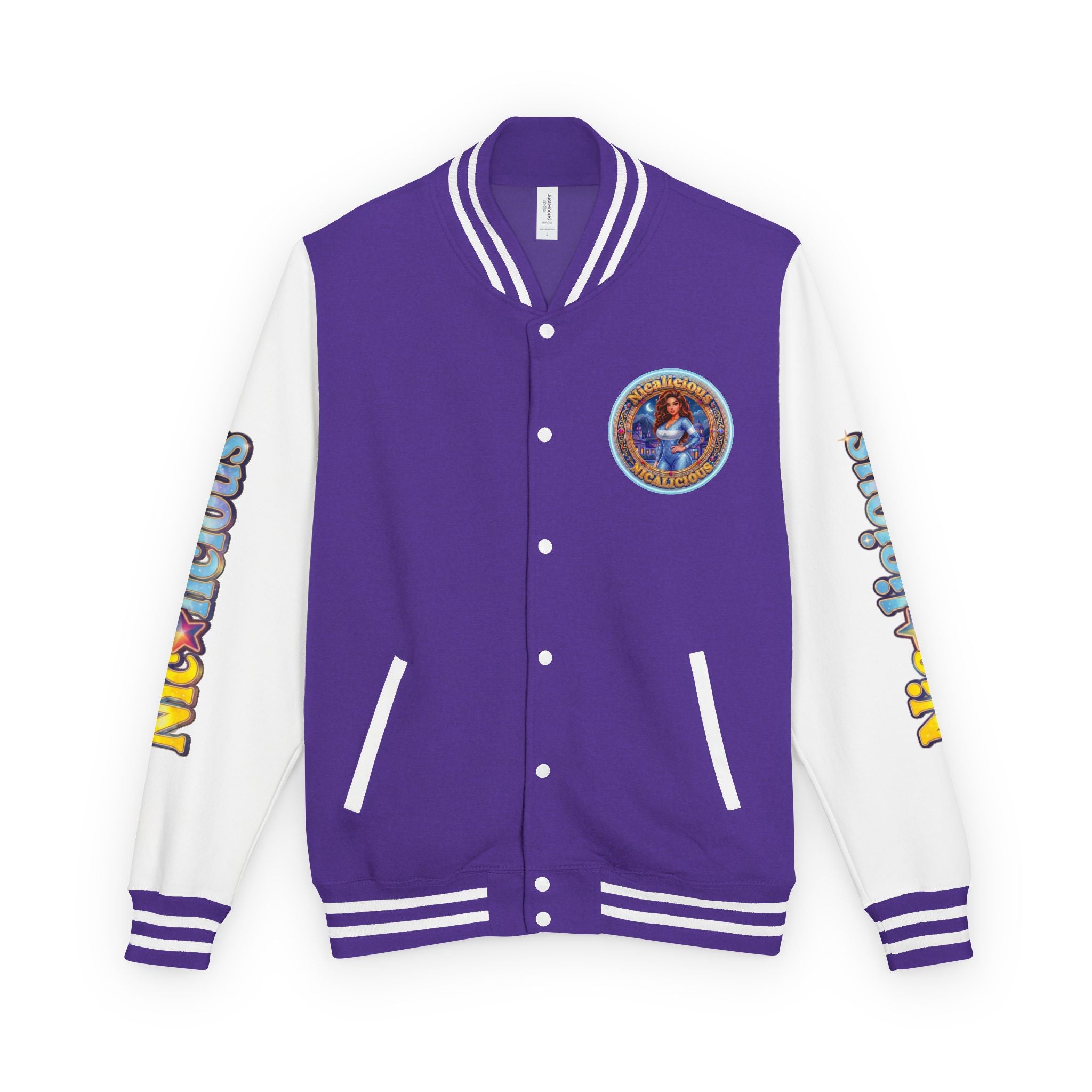 "Nicalicious" Letterman Jacket — Retro Varsity Jacket