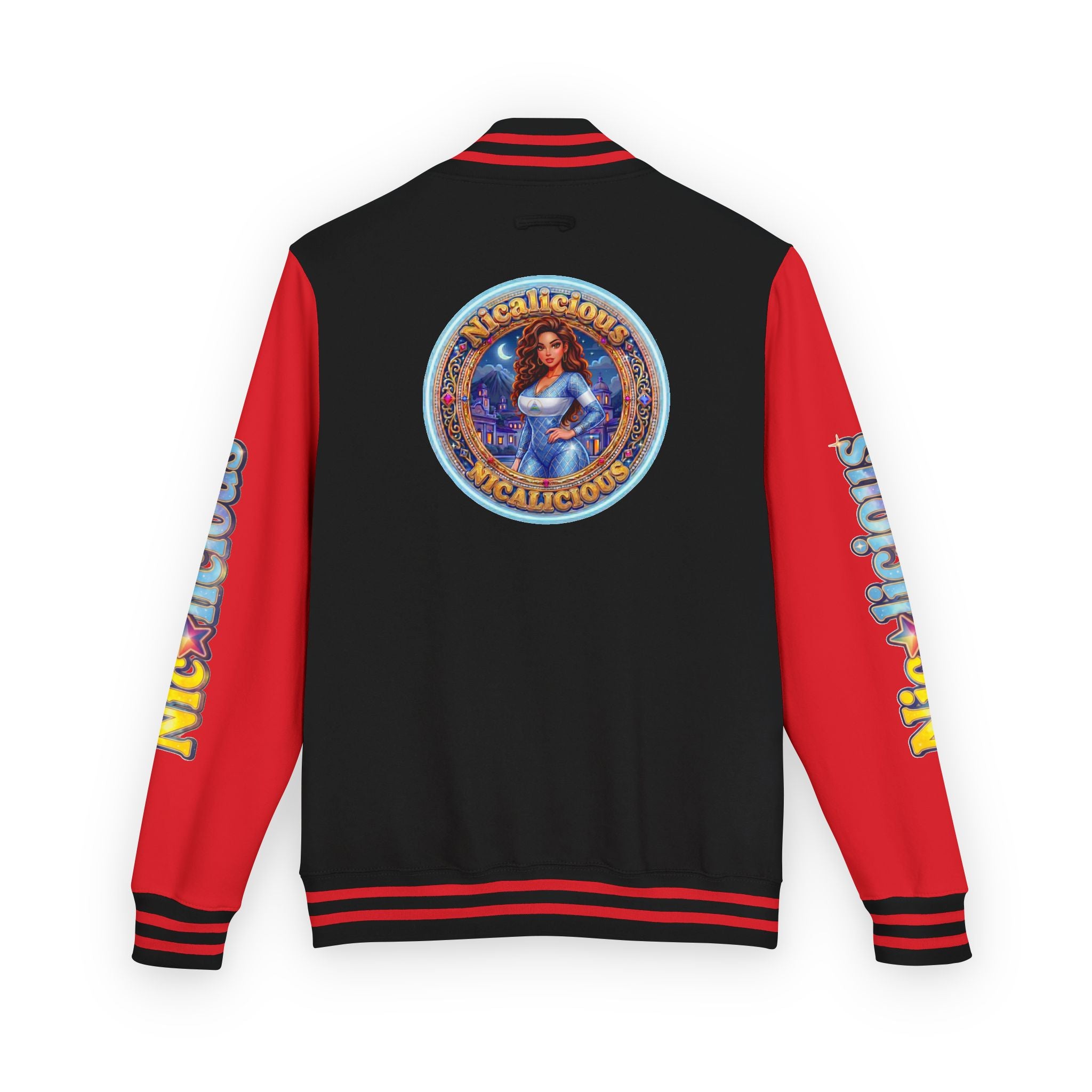 "Nicalicious" Letterman Jacket — Retro Varsity Jacket