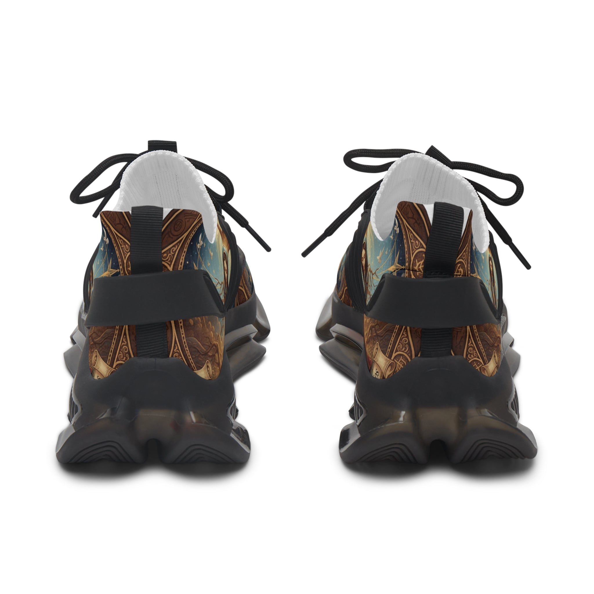 Women's Mesh Sneakers —" Buscadres y Fundadores De La Verdad Suprima"Inspirational Jesus Graphic Women’s Athletic Shoes