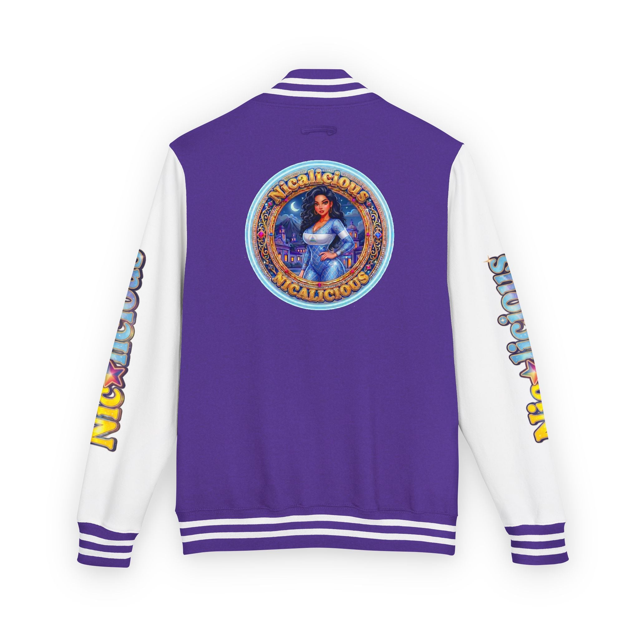Letterman Jacket — 'Nicalicious' Retro Varsity Jacket