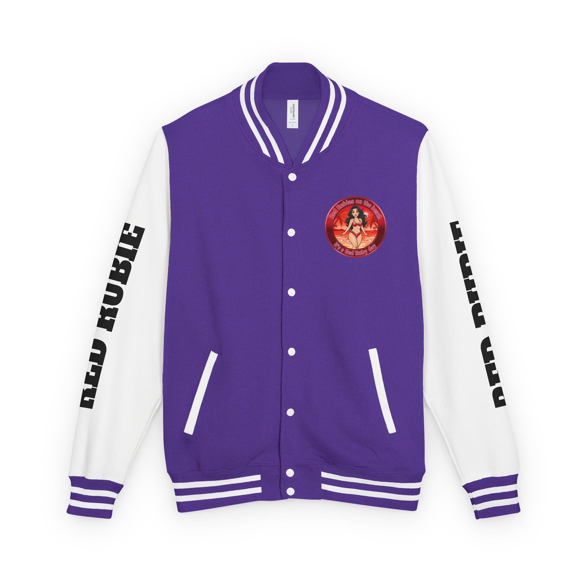 Letterman Jacket — 'It's A Red Rubie Day'- Varsity Jacket