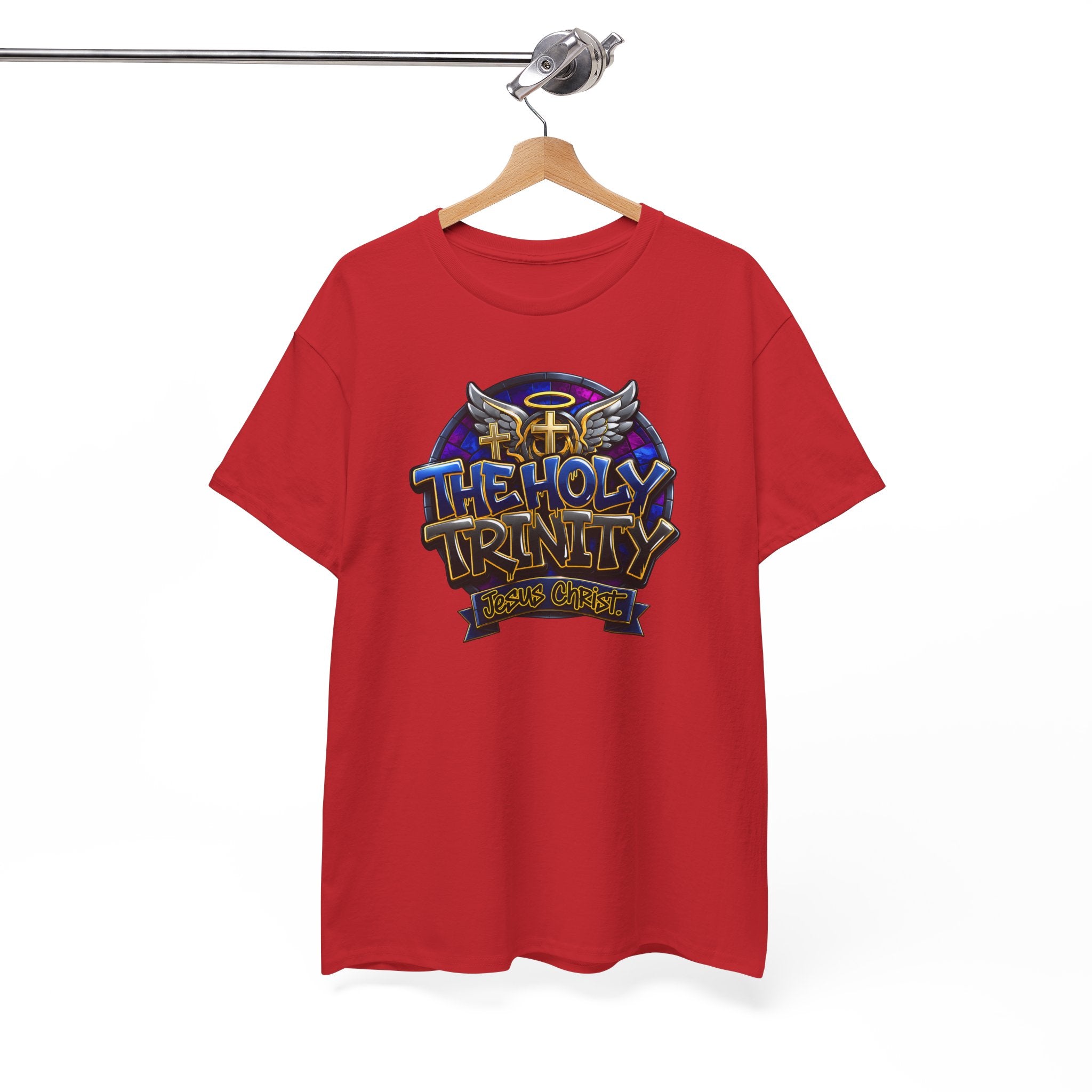 The Holy Trinity Tee — Christian Faith Graphic T-Shirt