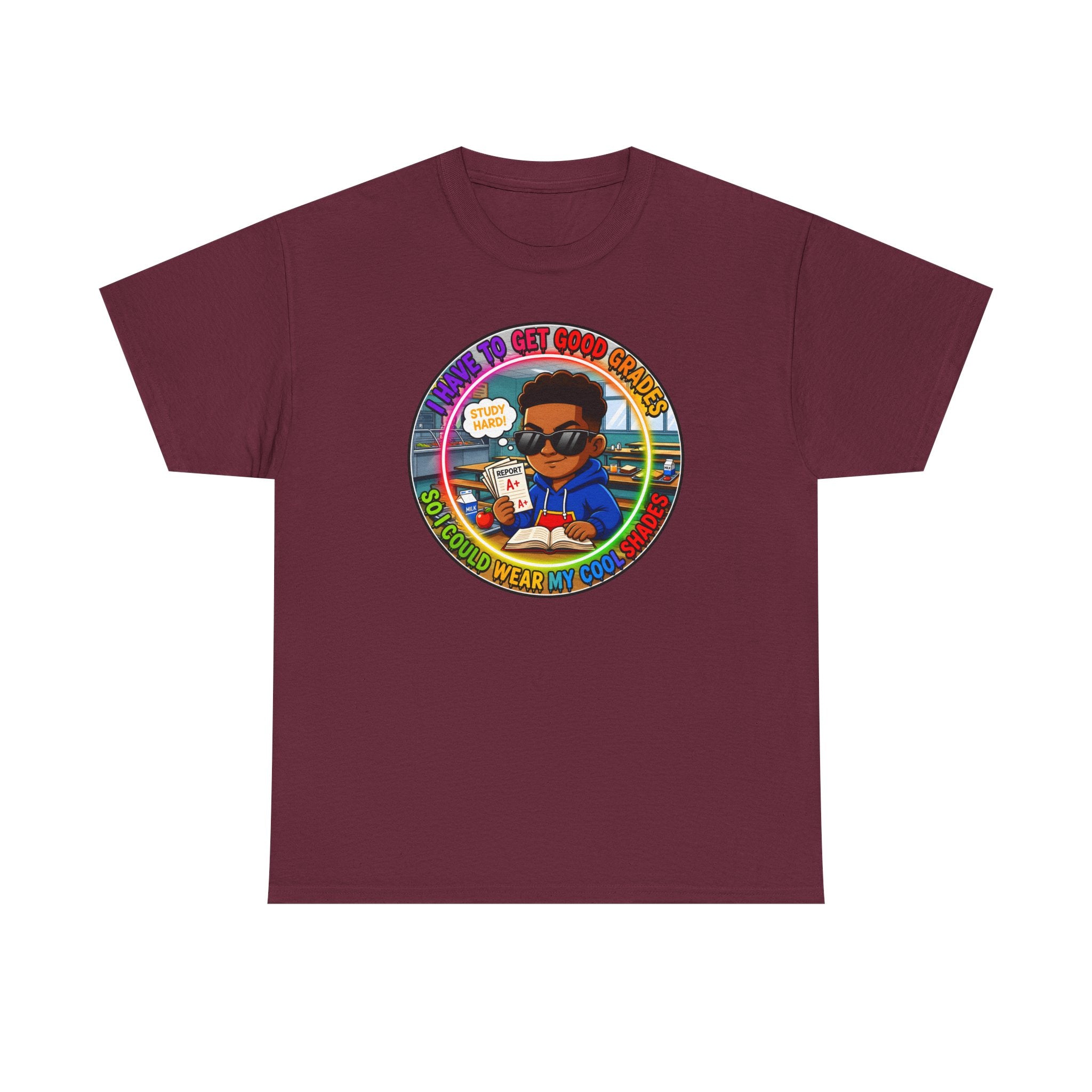 Retro 'I Have To Get Good Grades' Graphic Tee