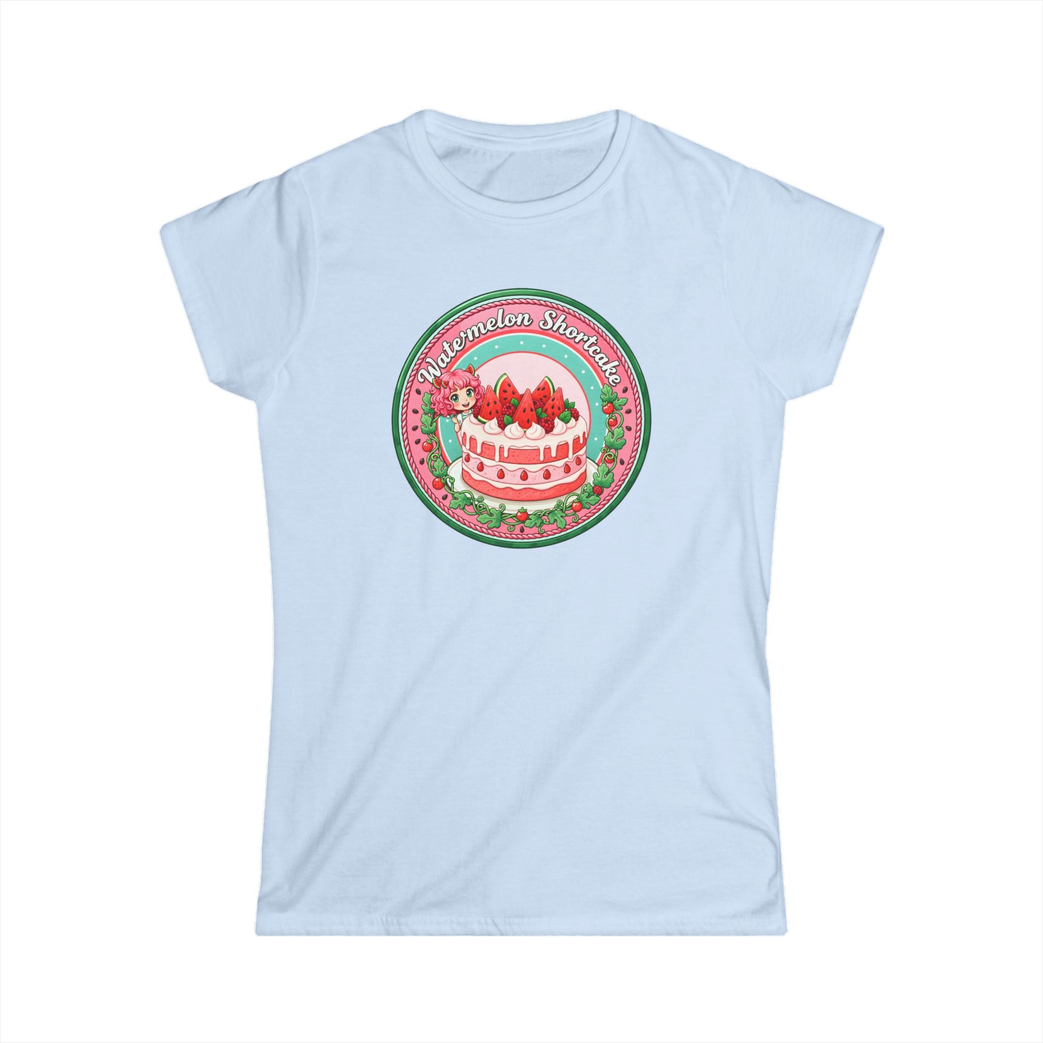 "Watermelon Shortcake" Vintage Badge T-Shirt
