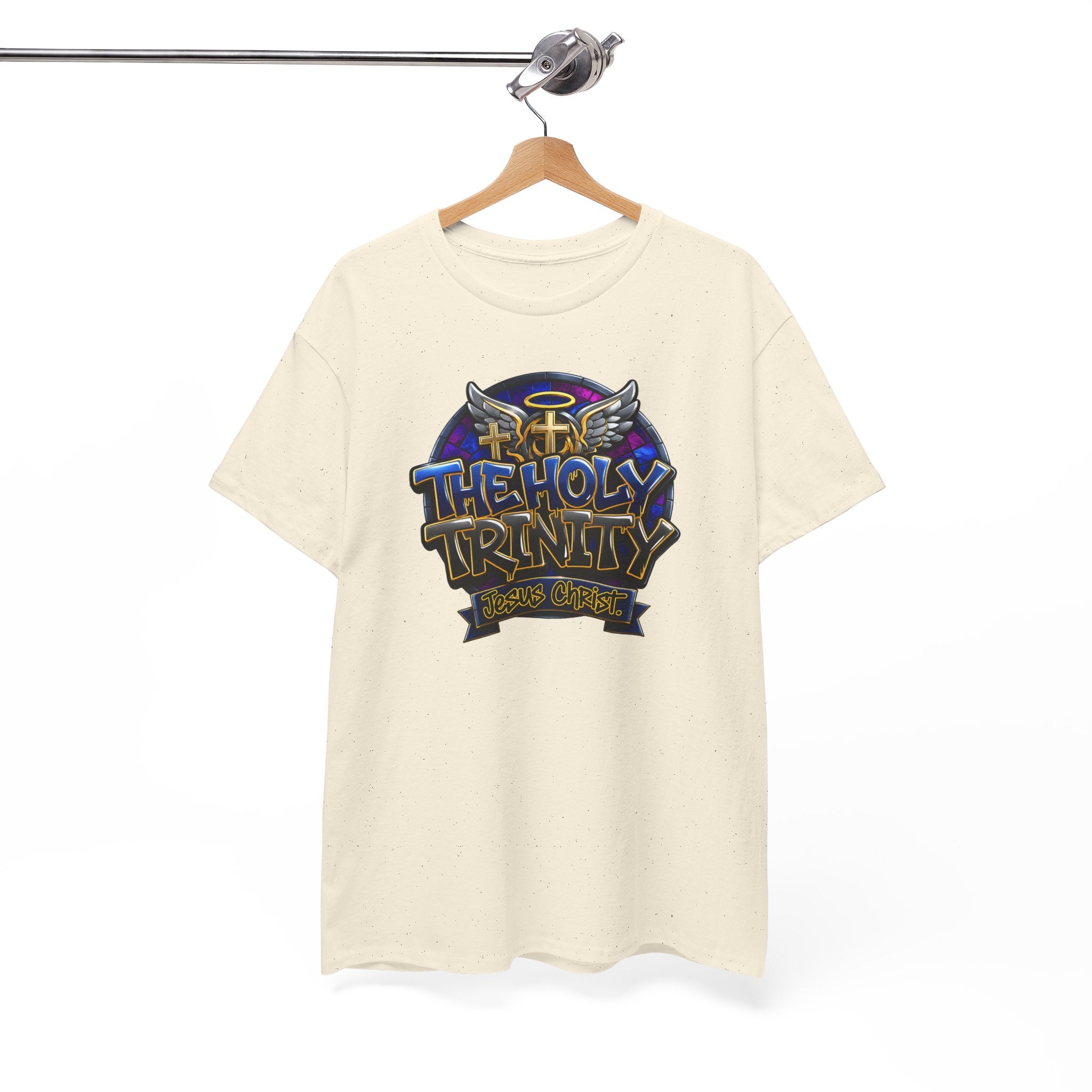The Holy Trinity Tee — Christian Faith Graphic T-Shirt