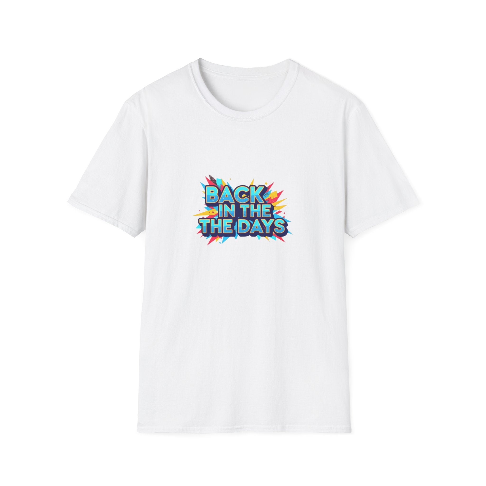 T-Shirt — "Back in the Days" Retro Graphic Tee