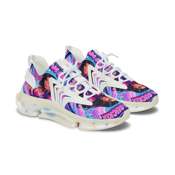 Women's Mesh Sneakers — Vibrant 'A Dream Sucker' Graphic Athletic Shoes