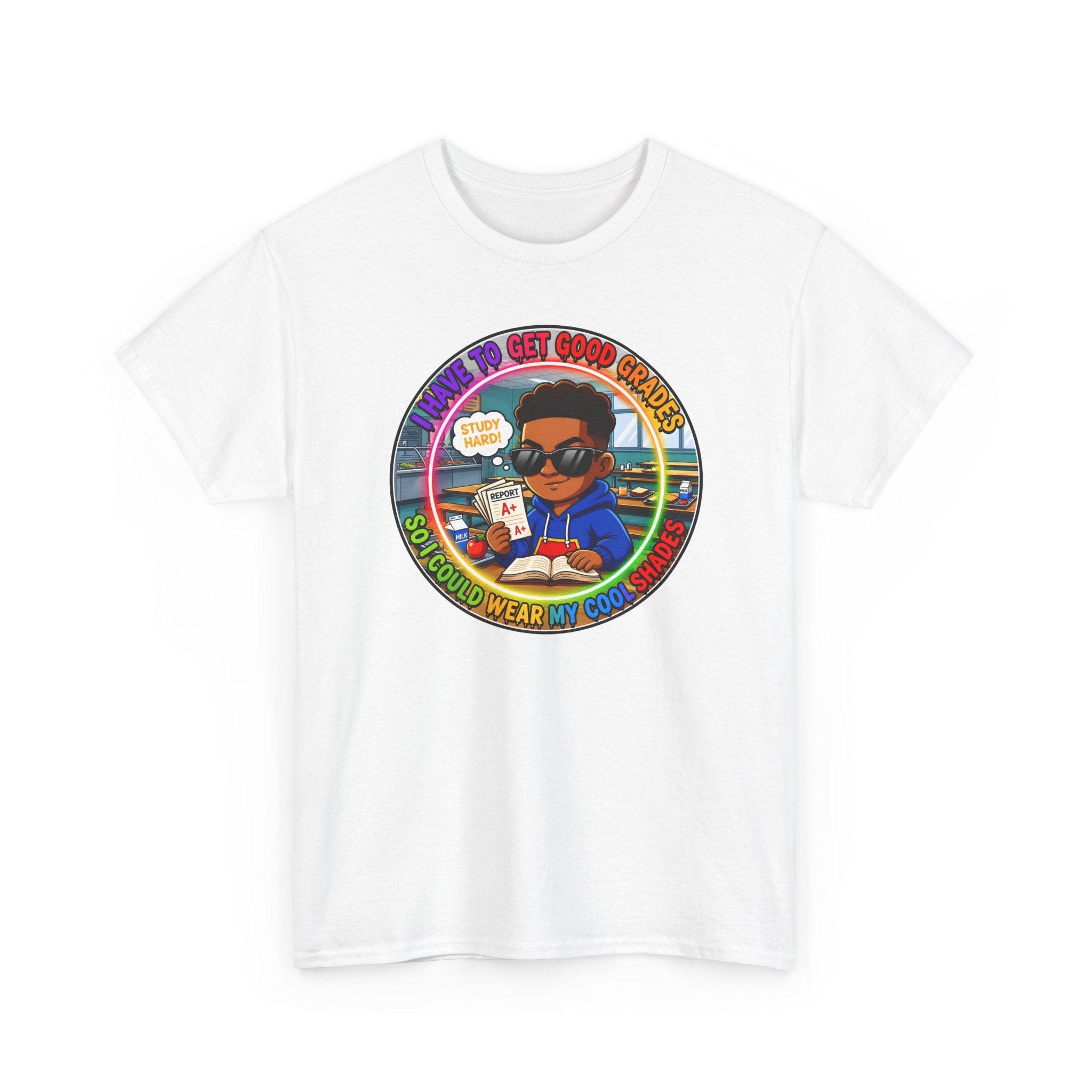 Retro 'I Have To Get Good Grades' Graphic Tee