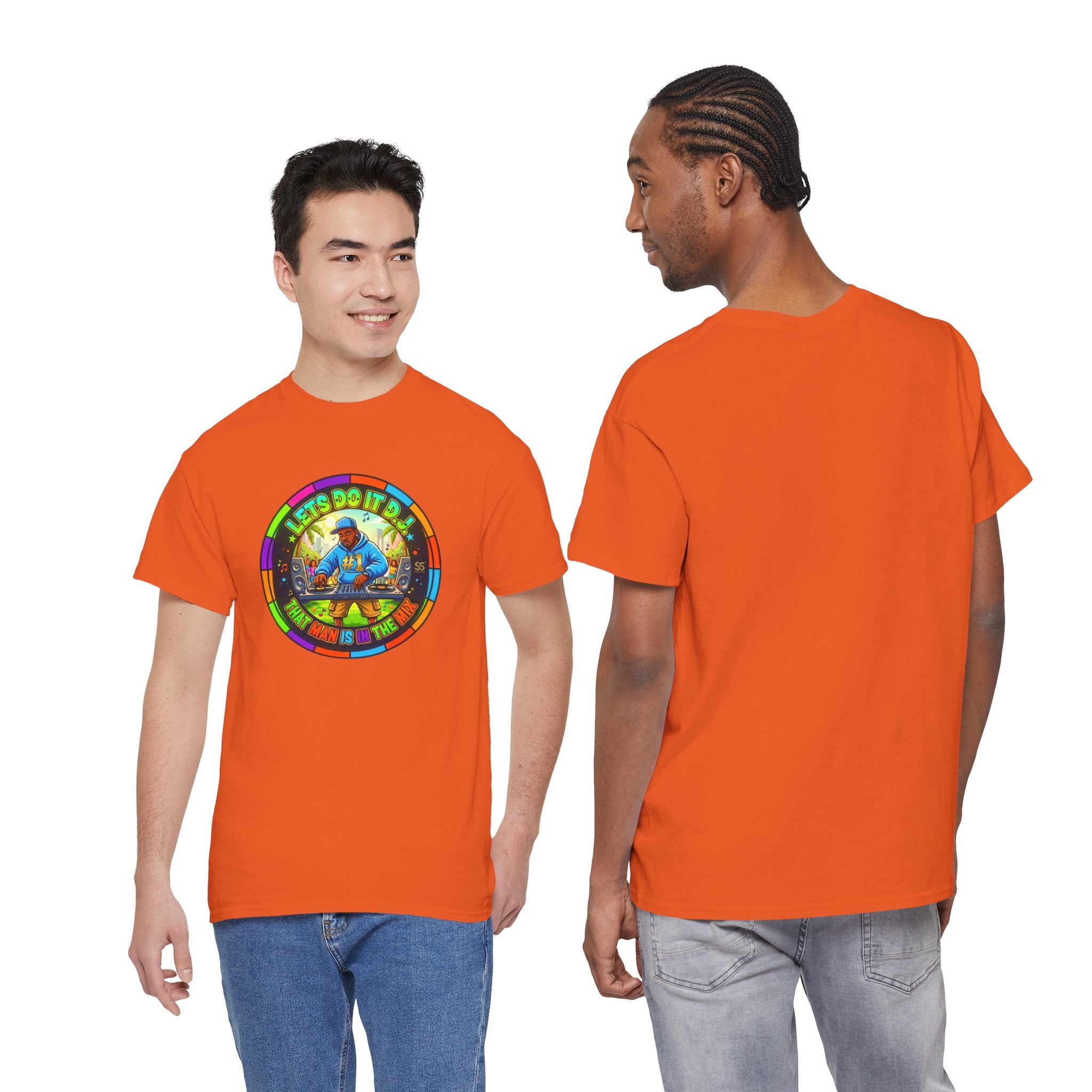T-Shirt — "Let's Do It Dj!" Retro Camper Road Trip Graphic Tee