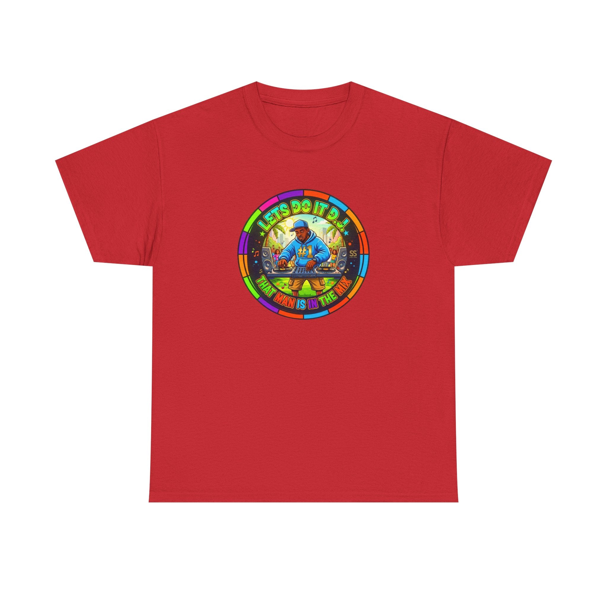 T-Shirt — "Let's Do It Dj!" Retro Camper Road Trip Graphic Tee