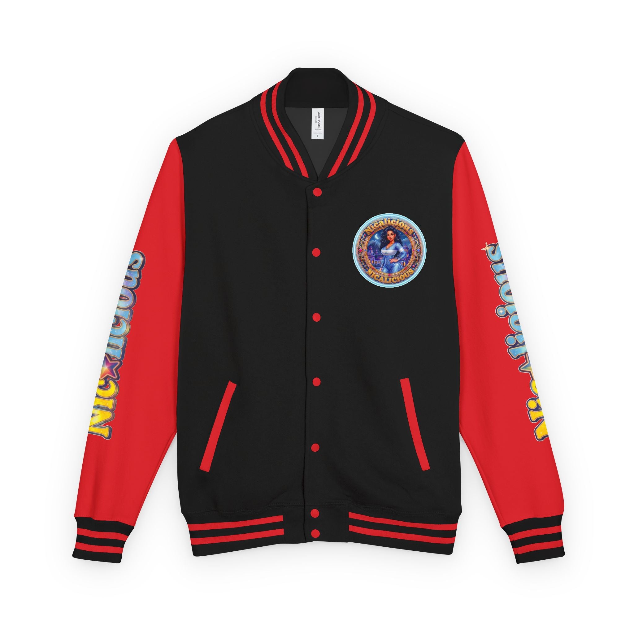 Letterman Jacket — 'Nicalicious' Retro Varsity Jacket