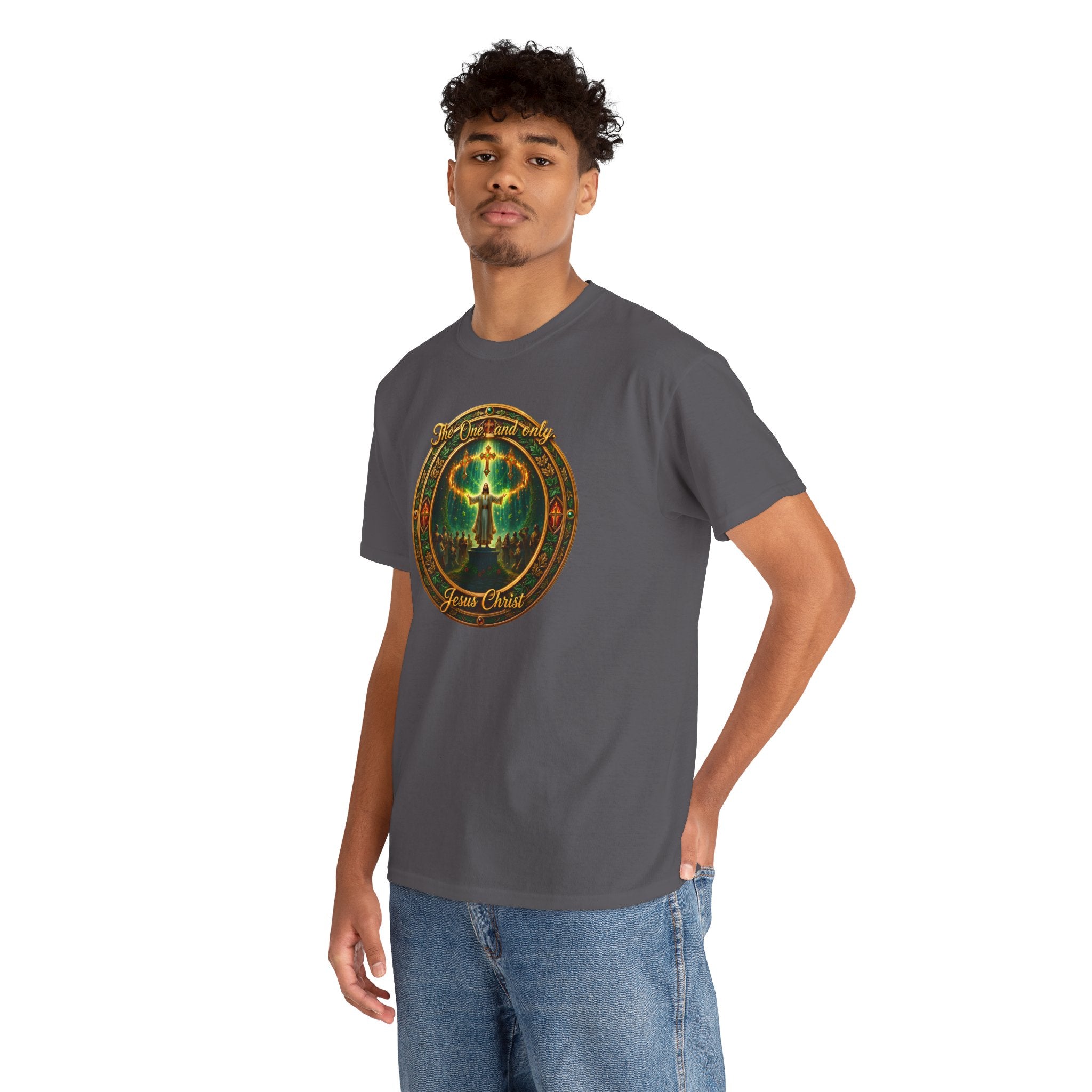 T-Shirt — "The One And Only Jesus Christ ” Spiritual Faith Tee