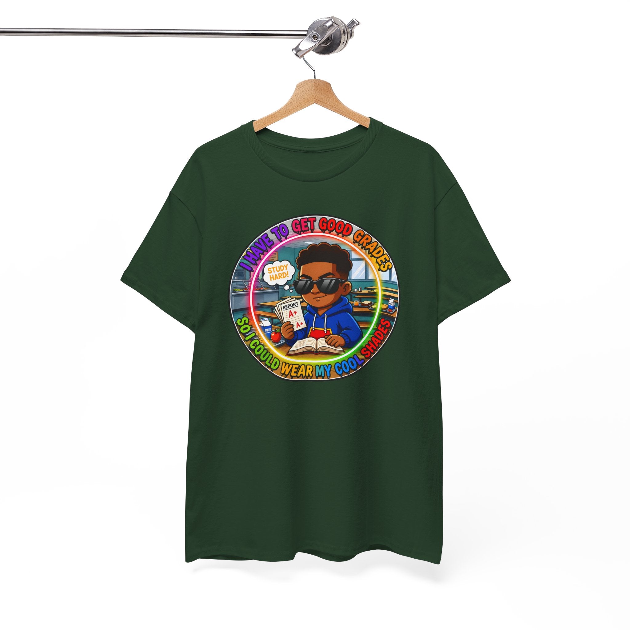Retro 'I Have To Get Good Grades' Graphic Tee