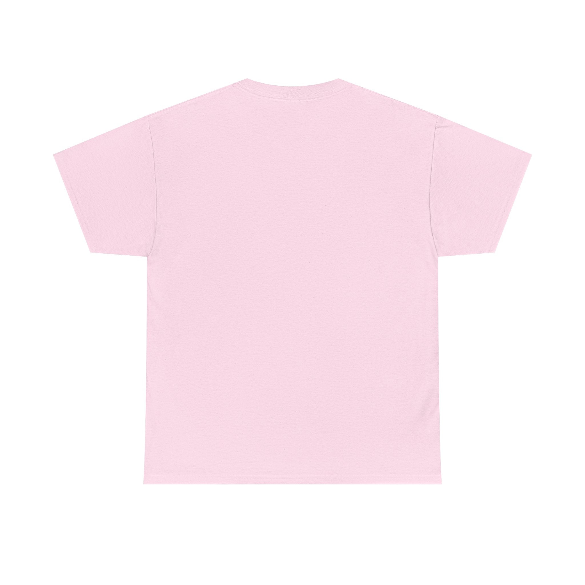 White Tee with Subtle "Floral J " Jesus Christ "— Minimalist Japanese Character T-Shirt