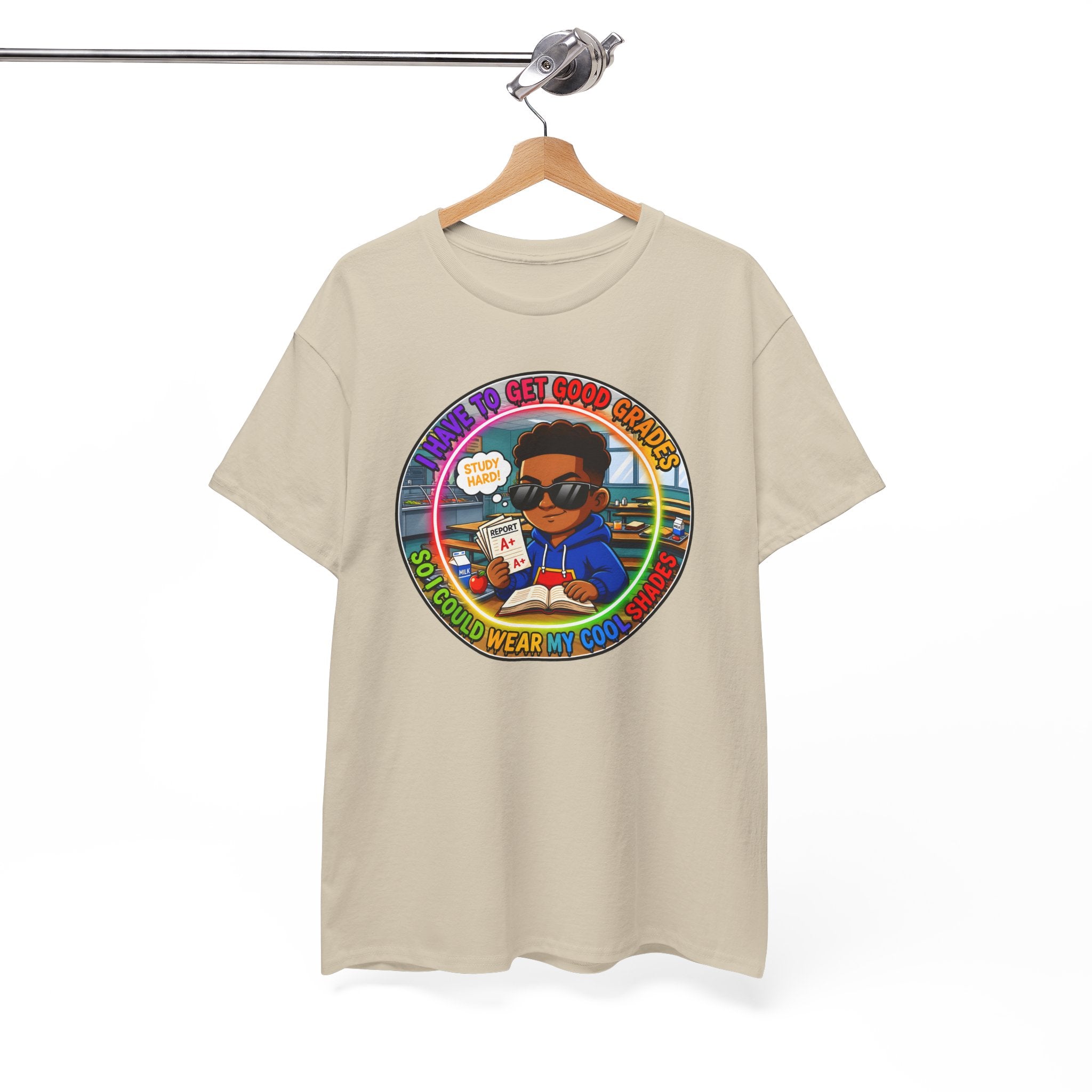 Retro 'I Have To Get Good Grades' Graphic Tee