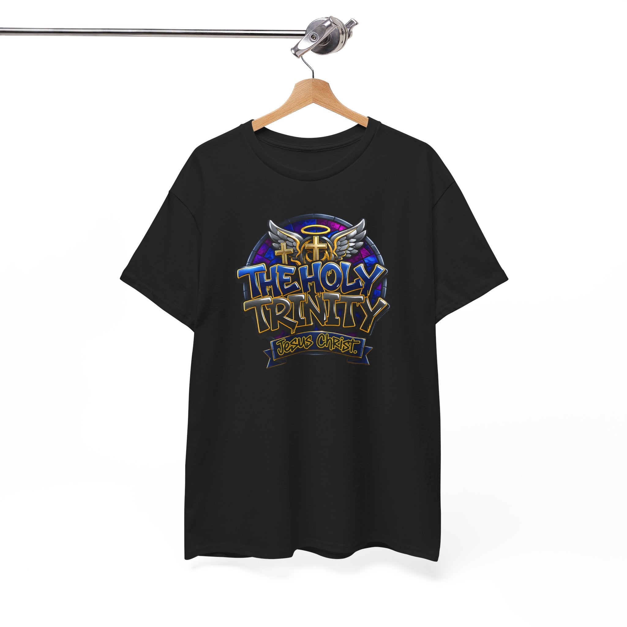 The Holy Trinity Tee — Christian Faith Graphic T-Shirt